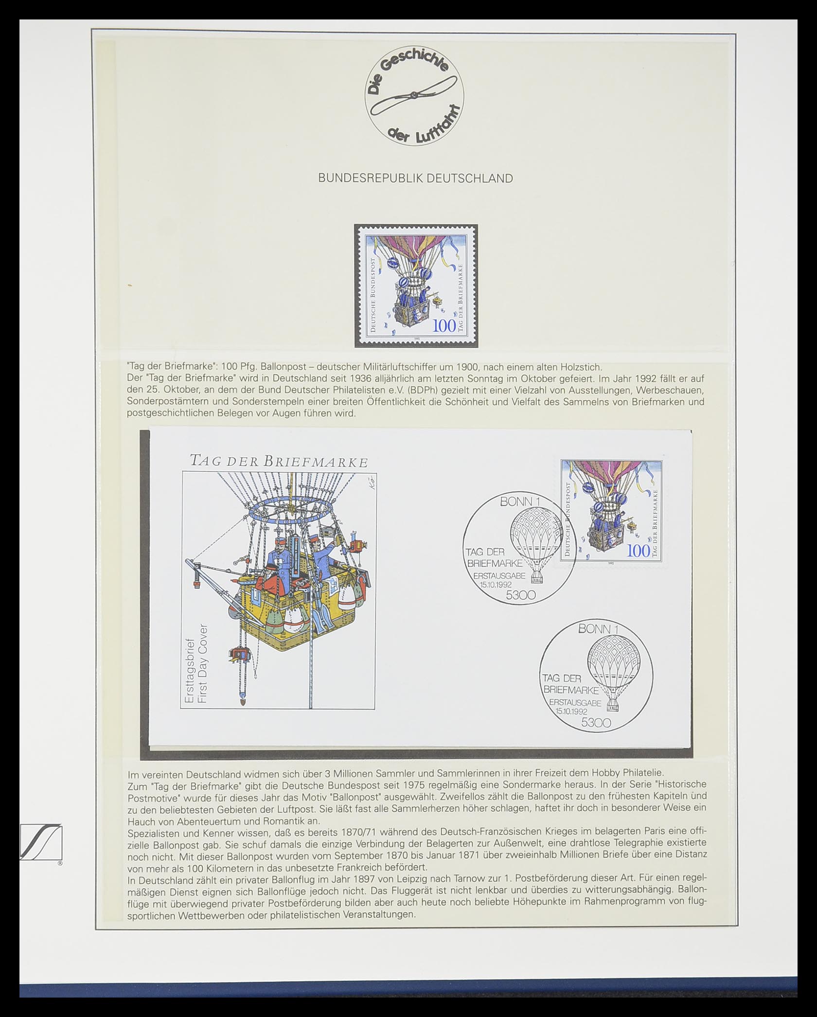 33308 1025 - Stamp collection 33308 Thematic airmail 1925-2012.