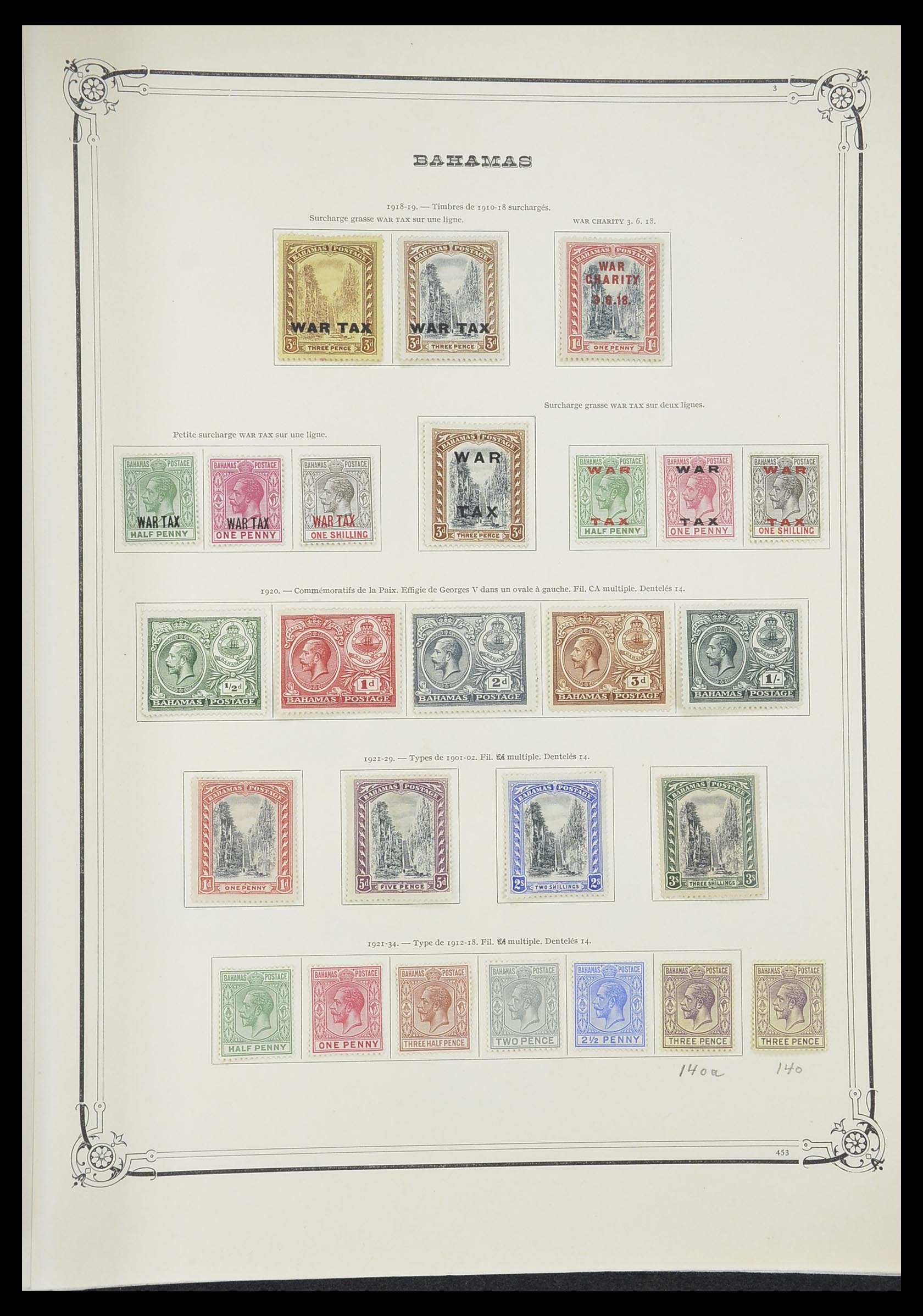 33315 003 - Postzegelverzameling 33315 Bahamas 1859-1986.