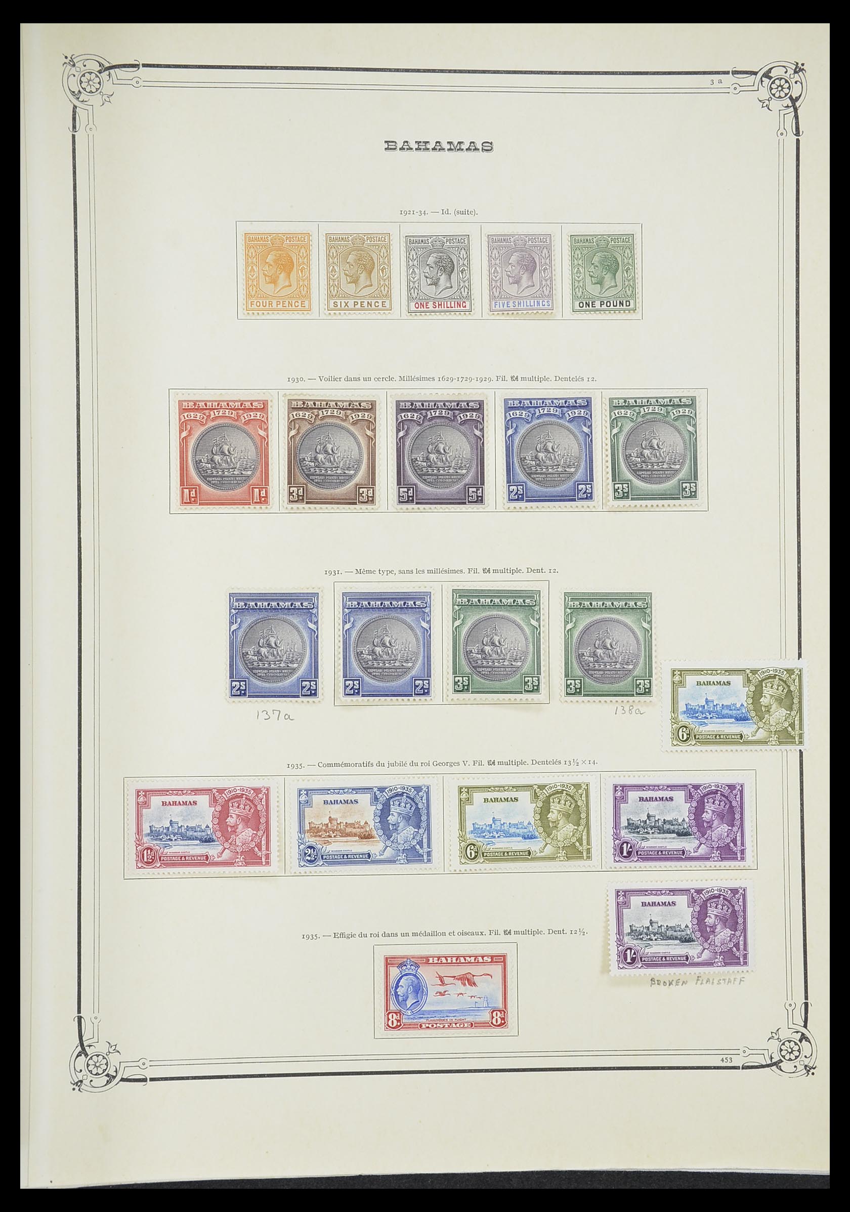 33315 004 - Stamp collection 33315 Bahamas 1859-1986.