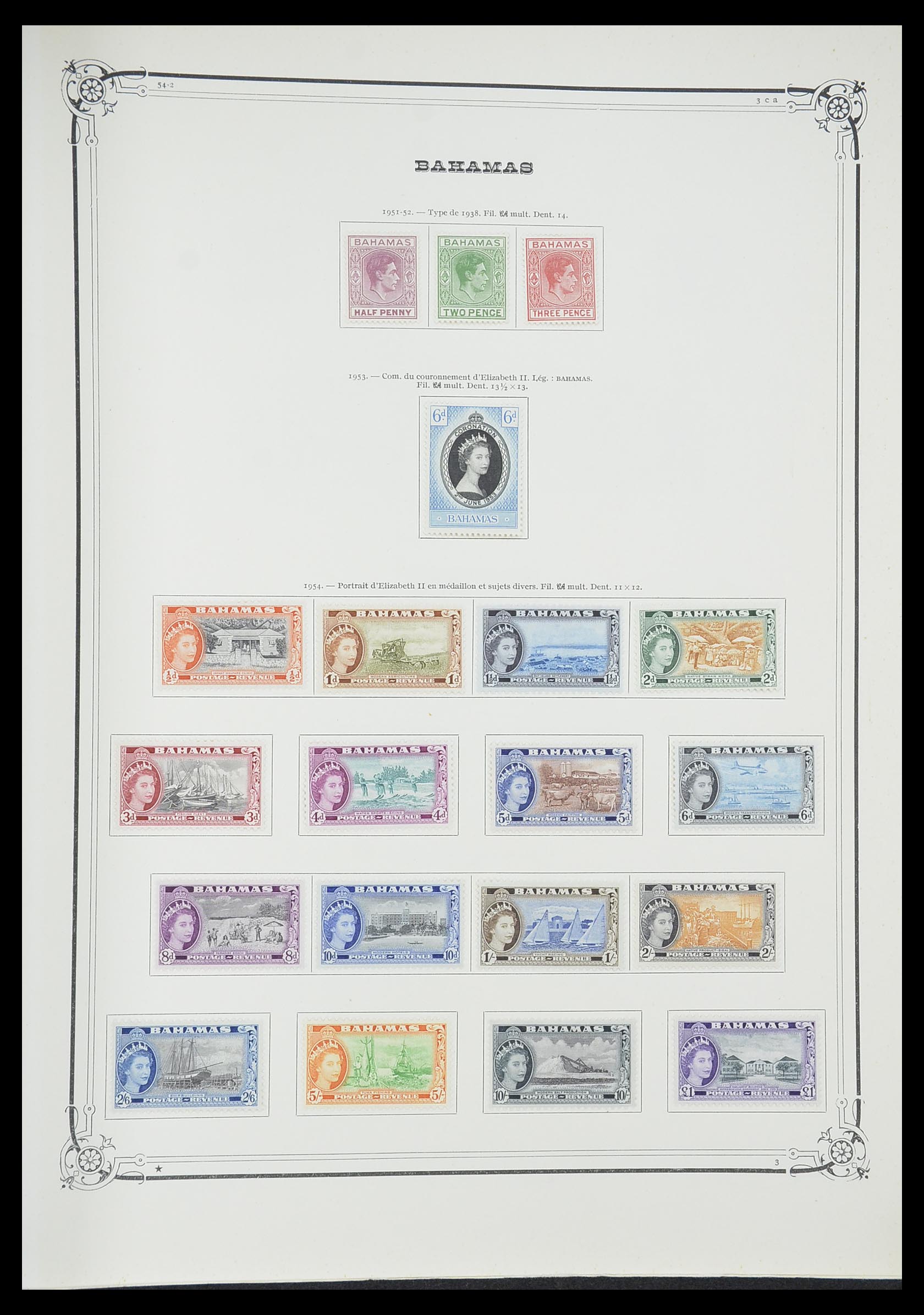33315 007 - Postzegelverzameling 33315 Bahamas 1859-1986.