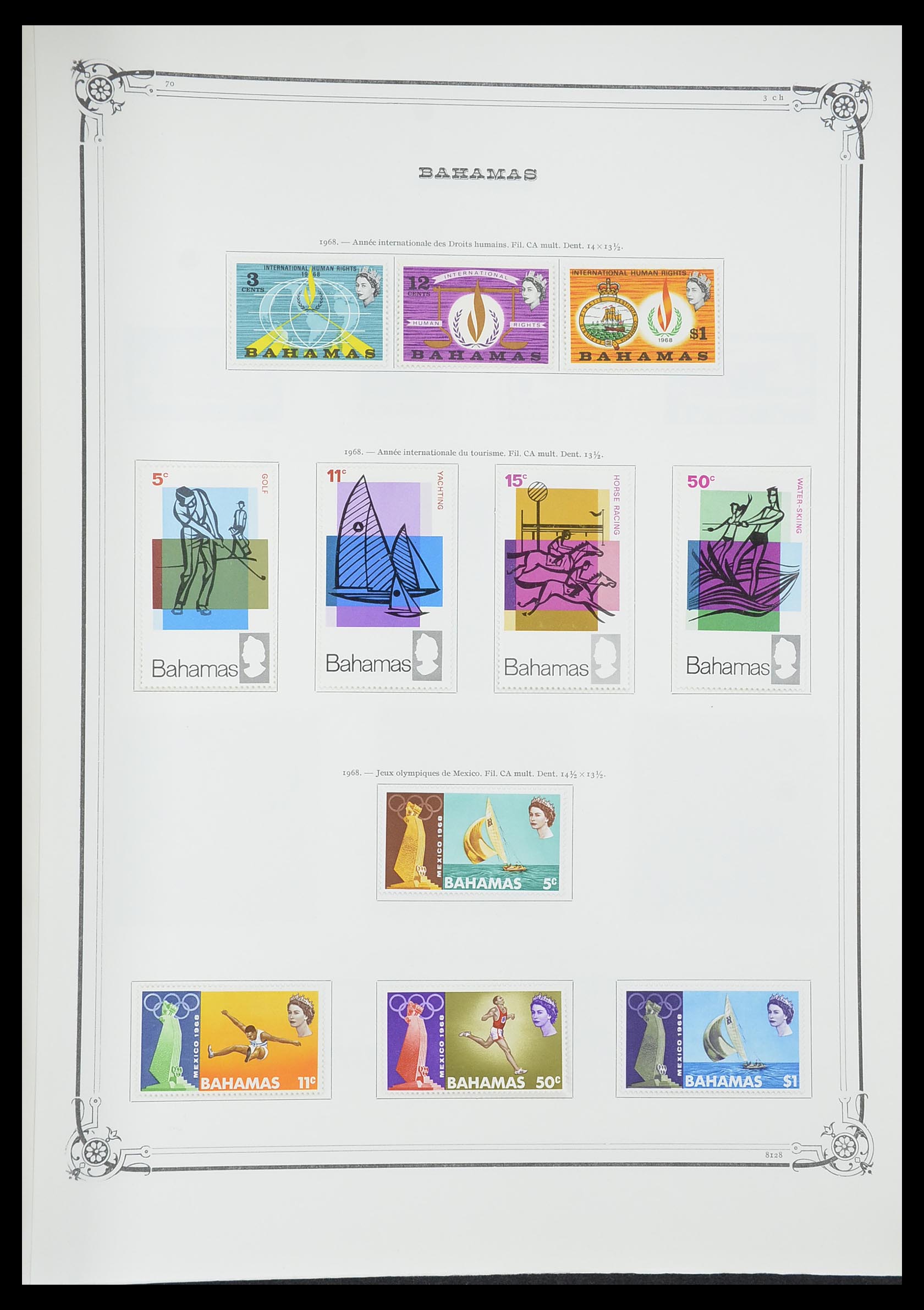 33315 014 - Postzegelverzameling 33315 Bahamas 1859-1986.