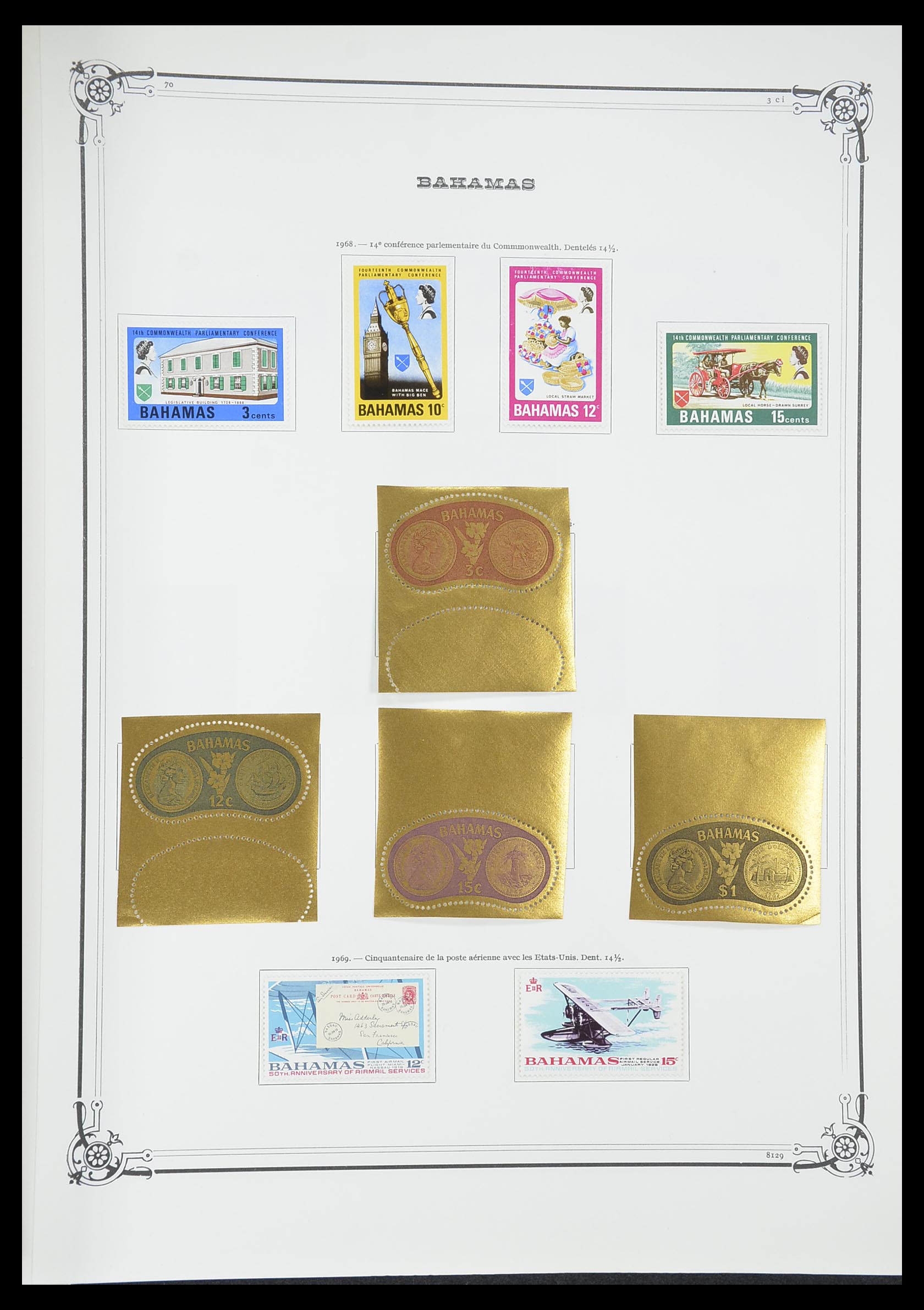 33315 015 - Postzegelverzameling 33315 Bahamas 1859-1986.