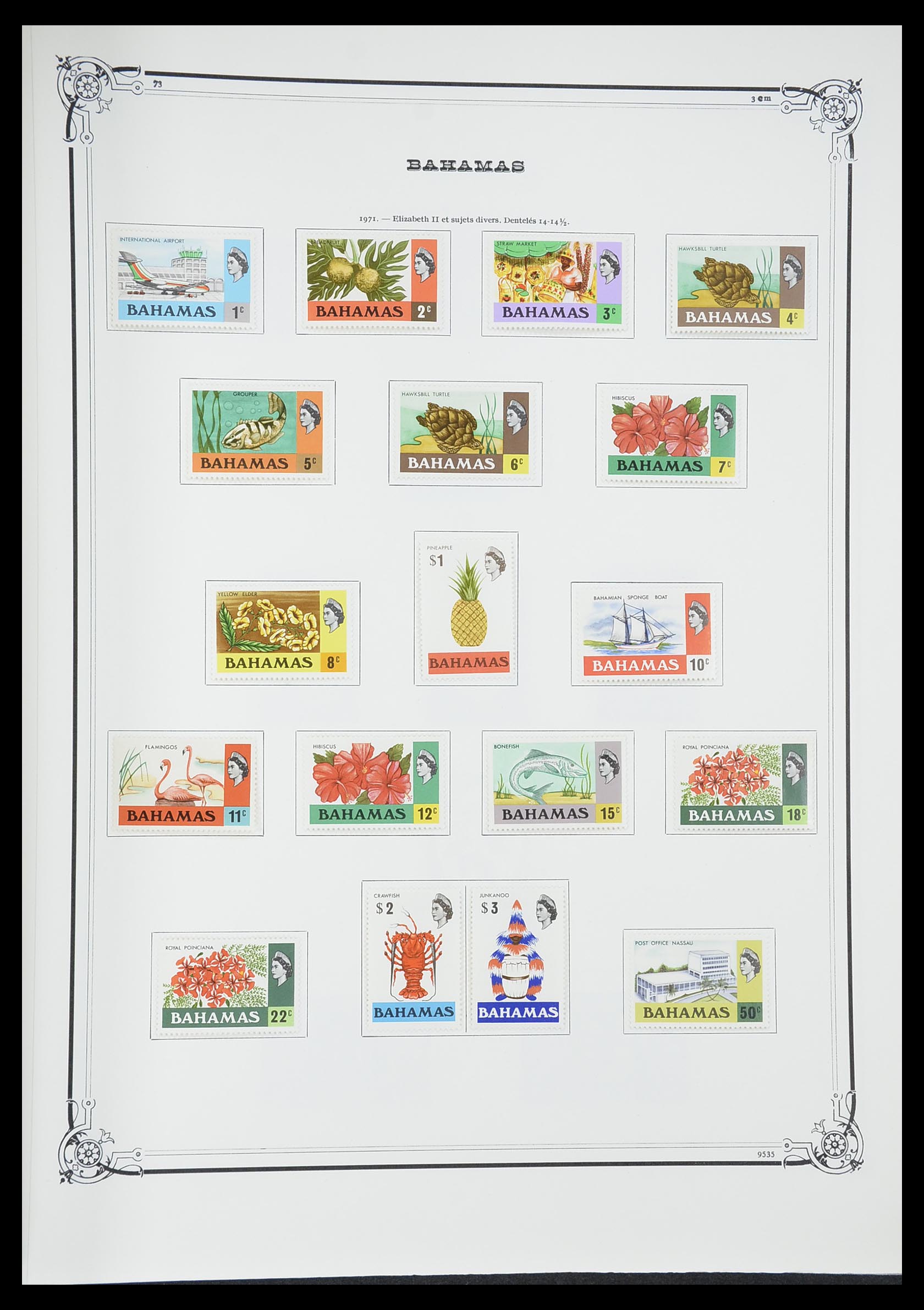 33315 018 - Postzegelverzameling 33315 Bahamas 1859-1986.