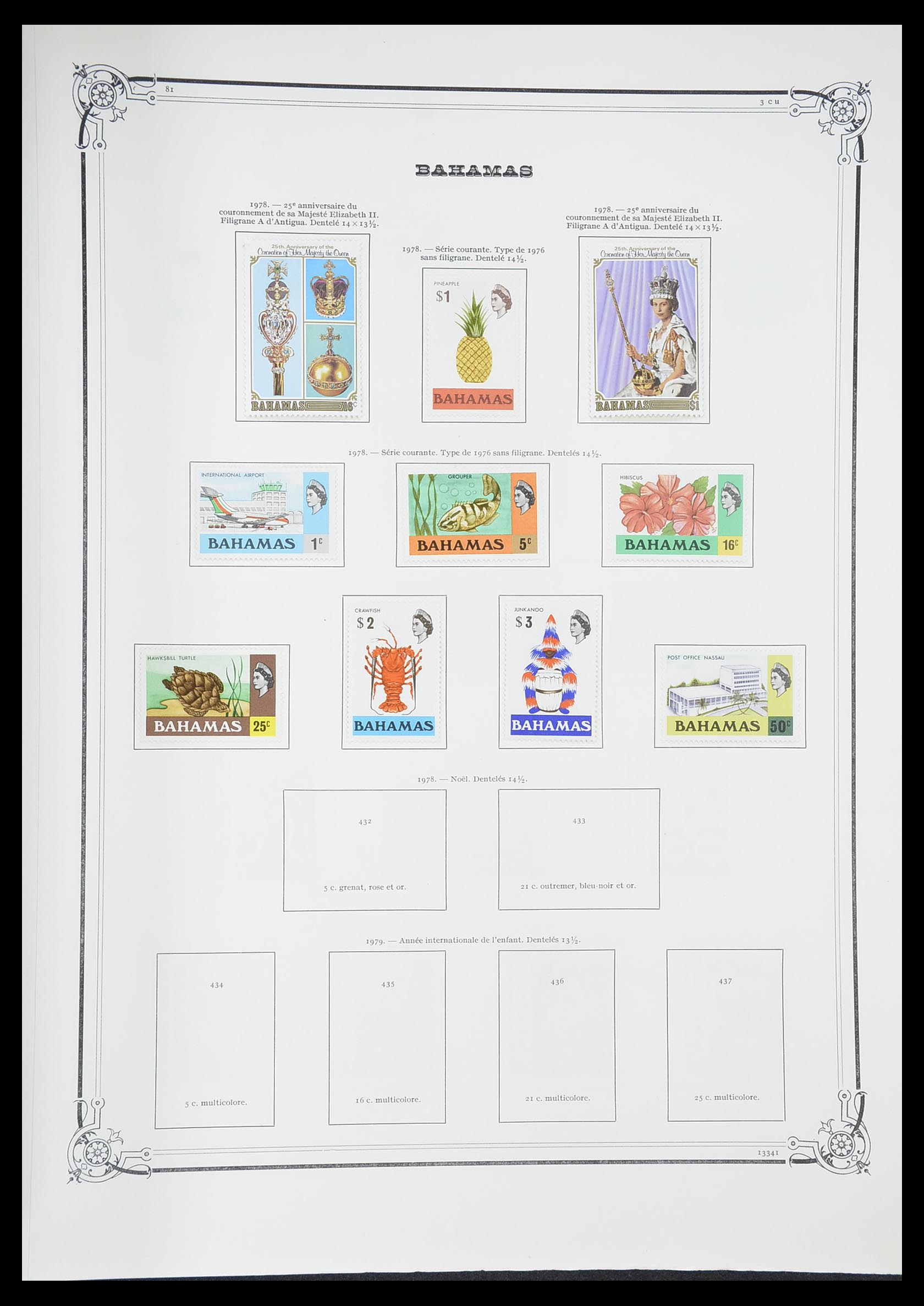 33315 026 - Postzegelverzameling 33315 Bahamas 1859-1986.