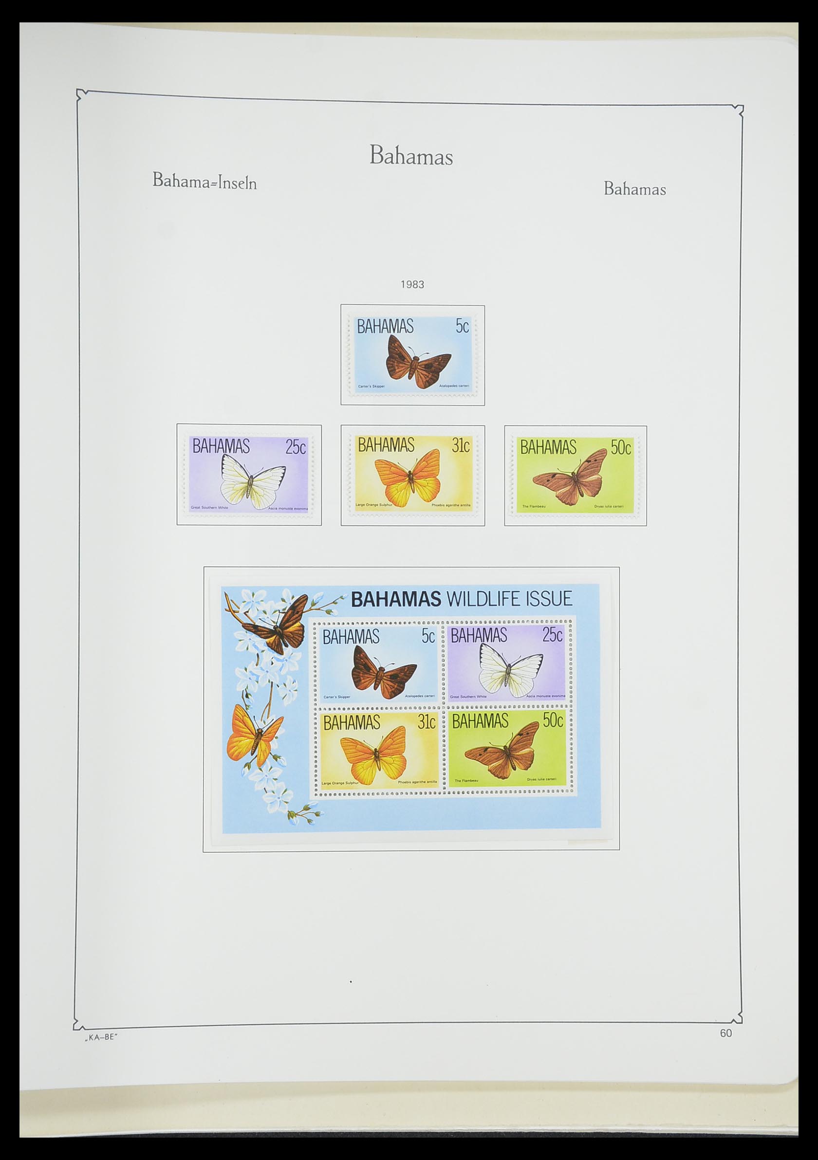 33315 035 - Postzegelverzameling 33315 Bahamas 1859-1986.