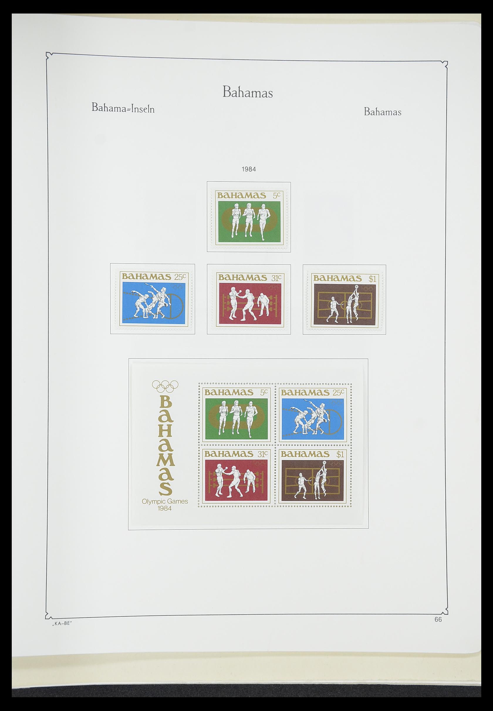 33315 040 - Postzegelverzameling 33315 Bahamas 1859-1986.