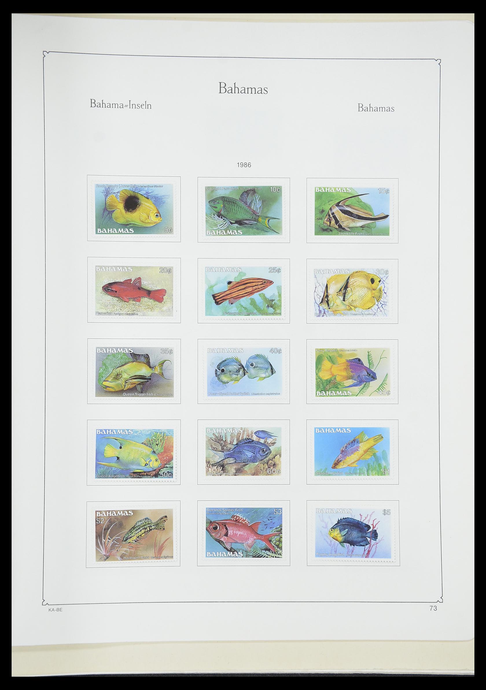 33315 047 - Postzegelverzameling 33315 Bahamas 1859-1986.