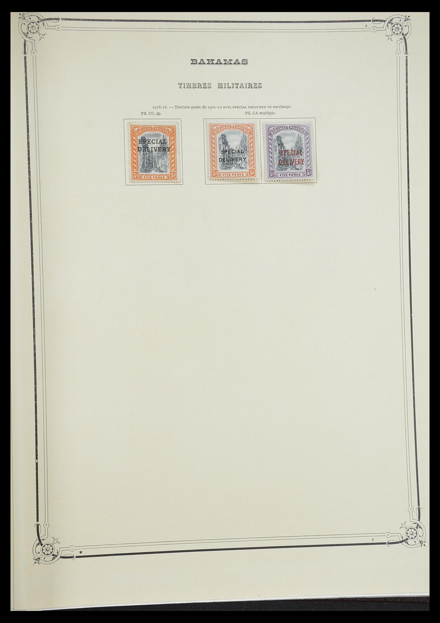 33315 052 - Postzegelverzameling 33315 Bahamas 1859-1986.