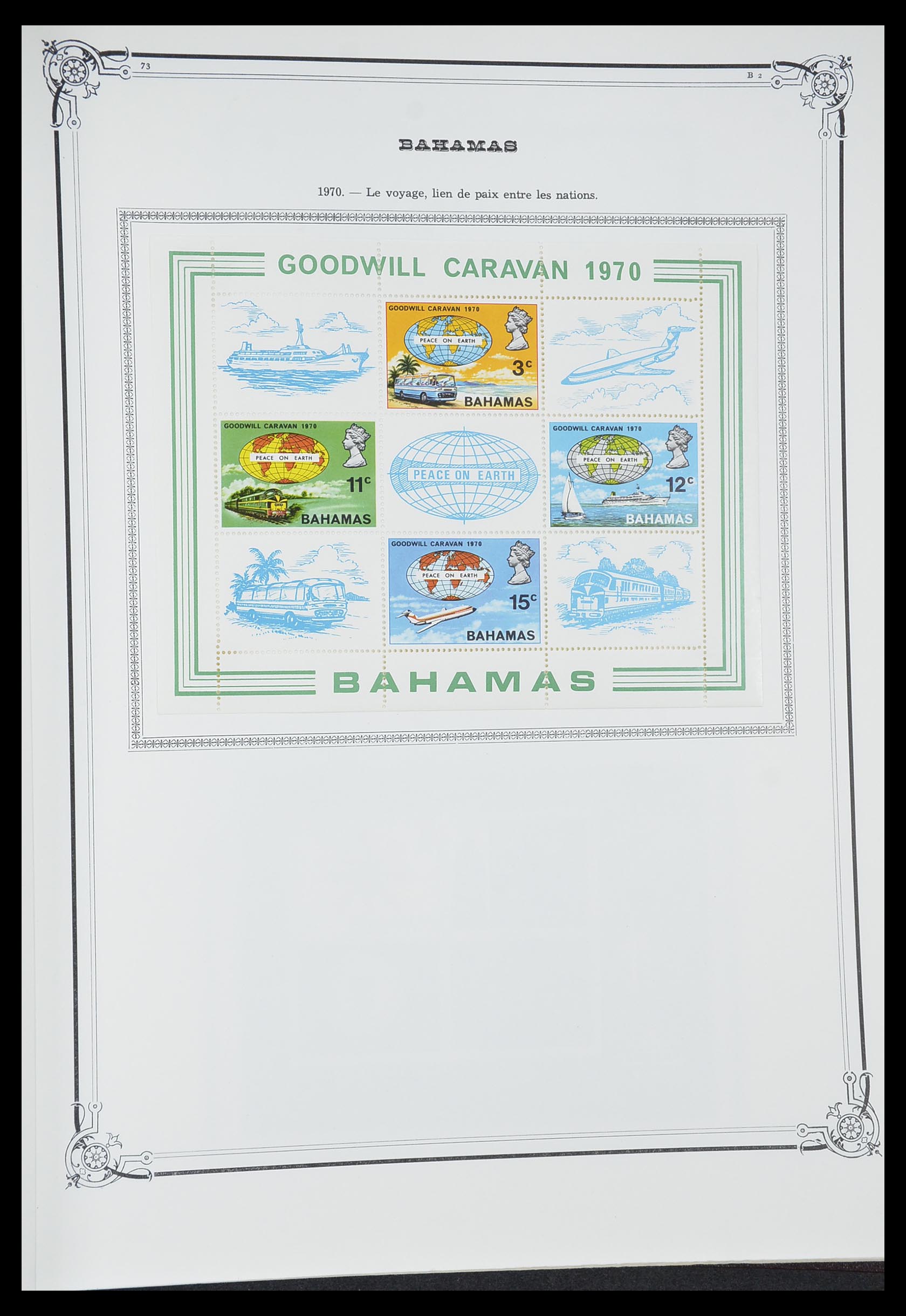 33315 054 - Stamp collection 33315 Bahamas 1859-1986.