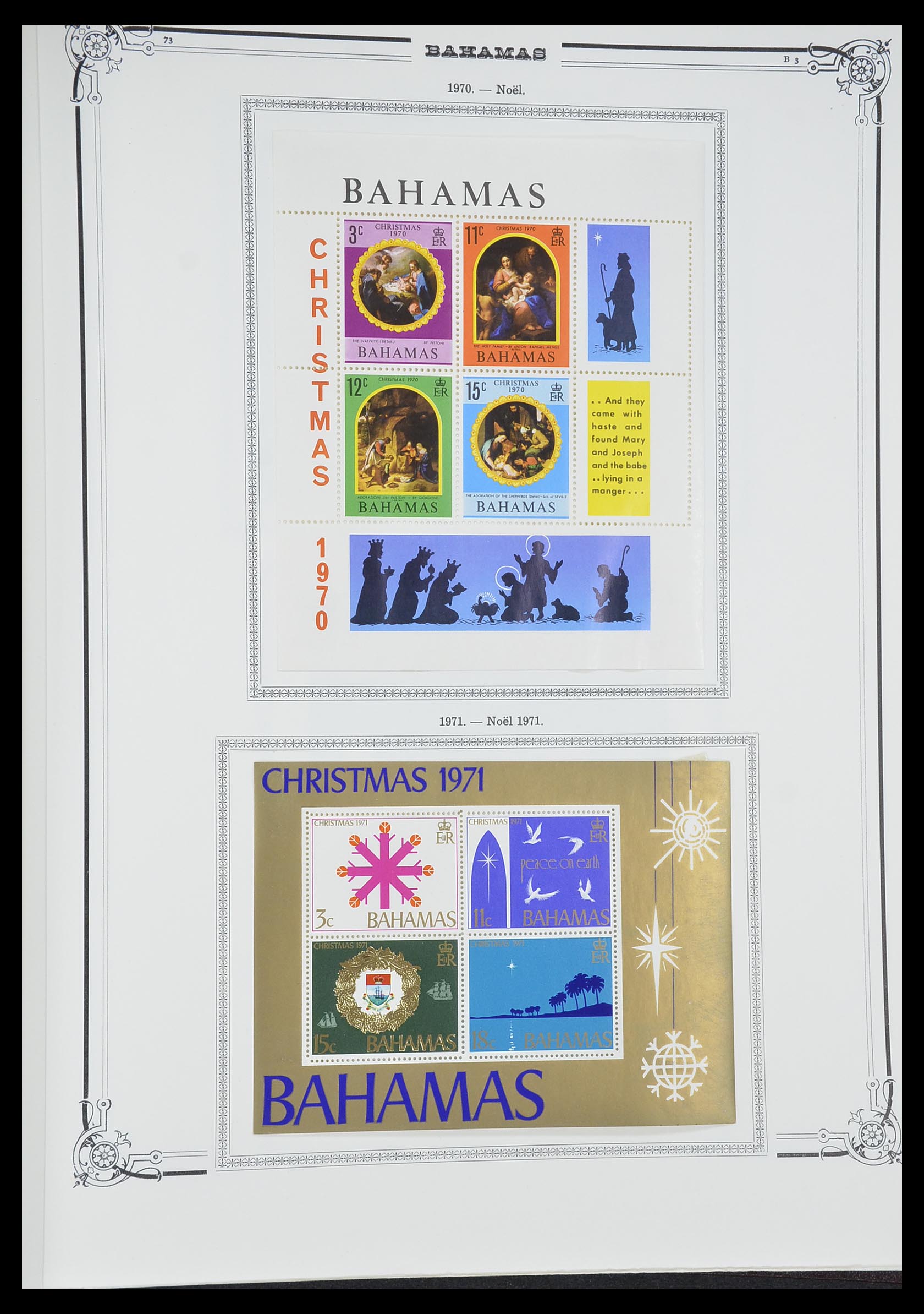 33315 055 - Stamp collection 33315 Bahamas 1859-1986.