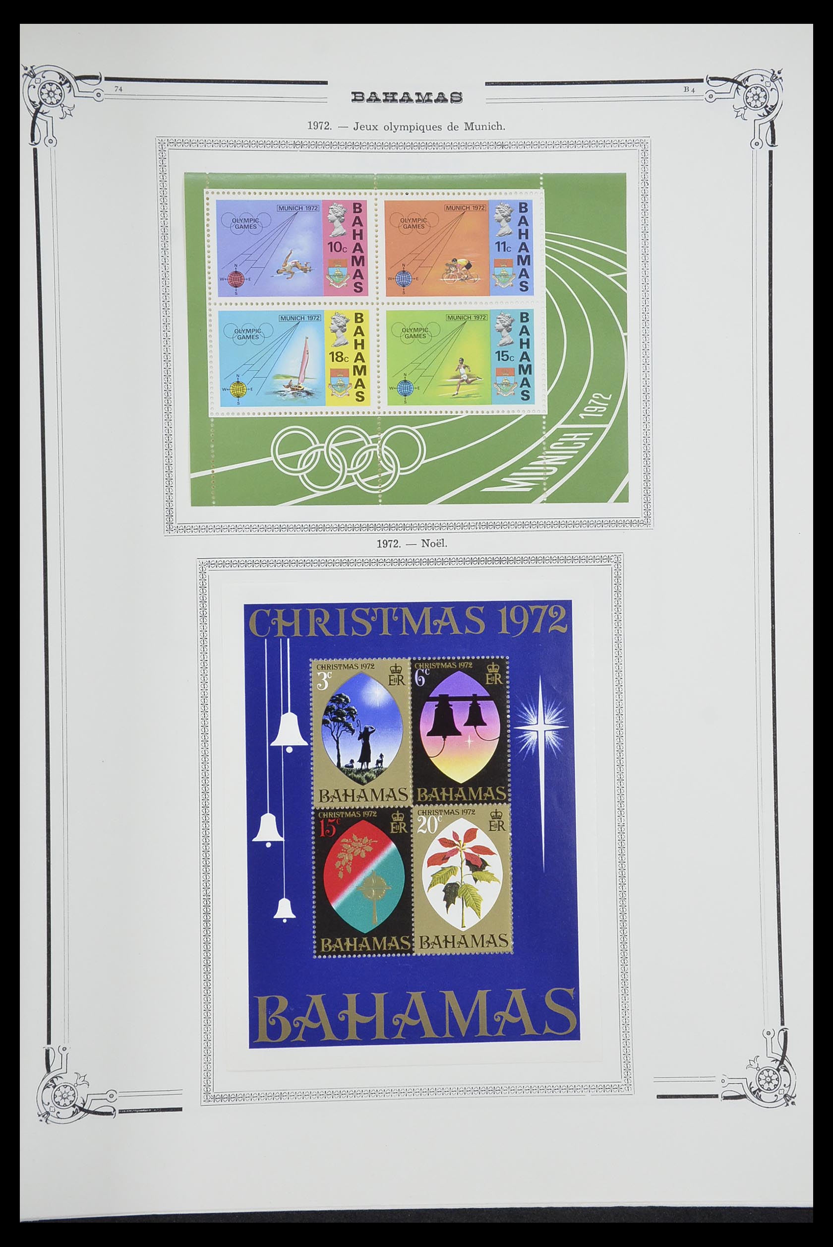 33315 056 - Stamp collection 33315 Bahamas 1859-1986.