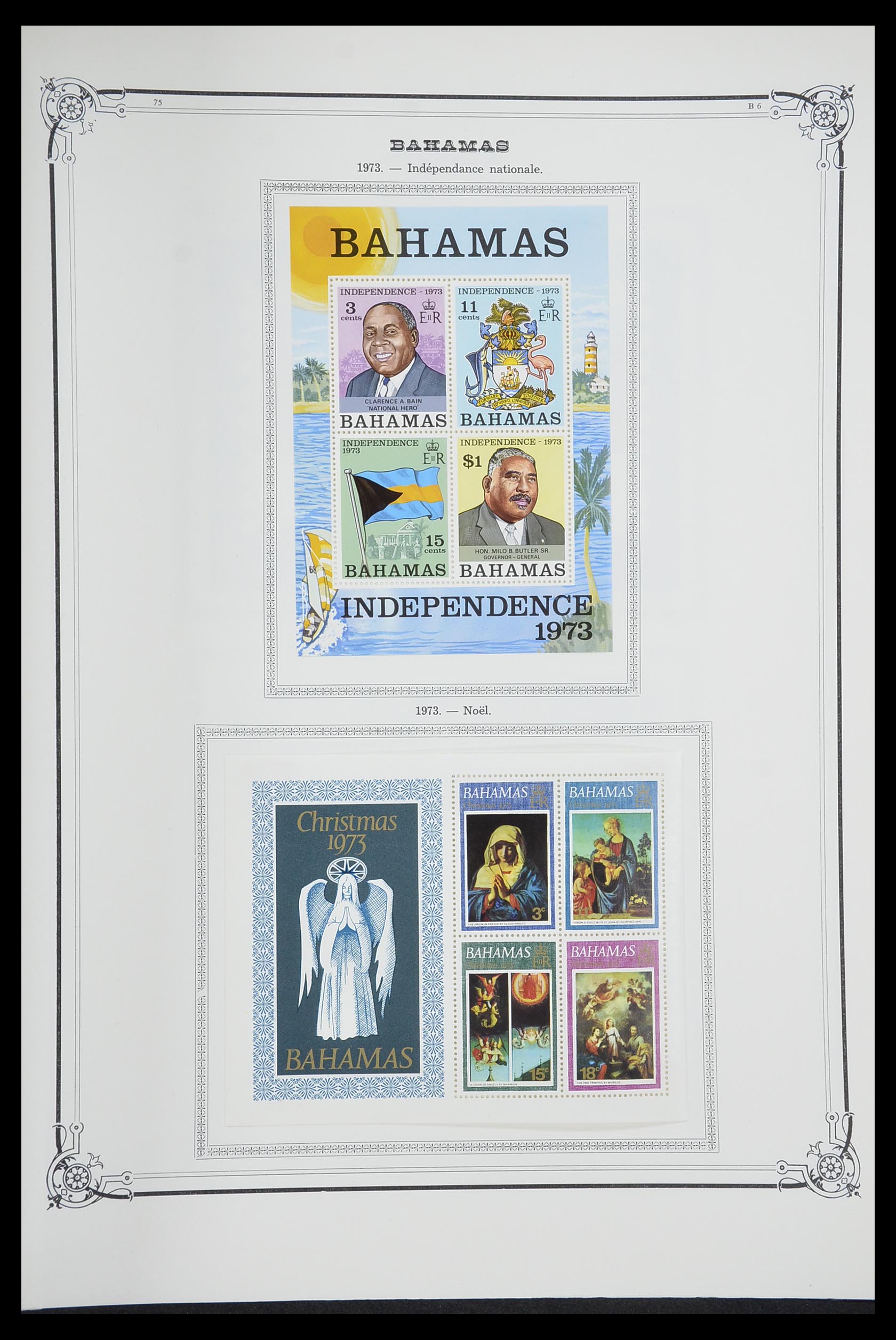 33315 058 - Postzegelverzameling 33315 Bahamas 1859-1986.