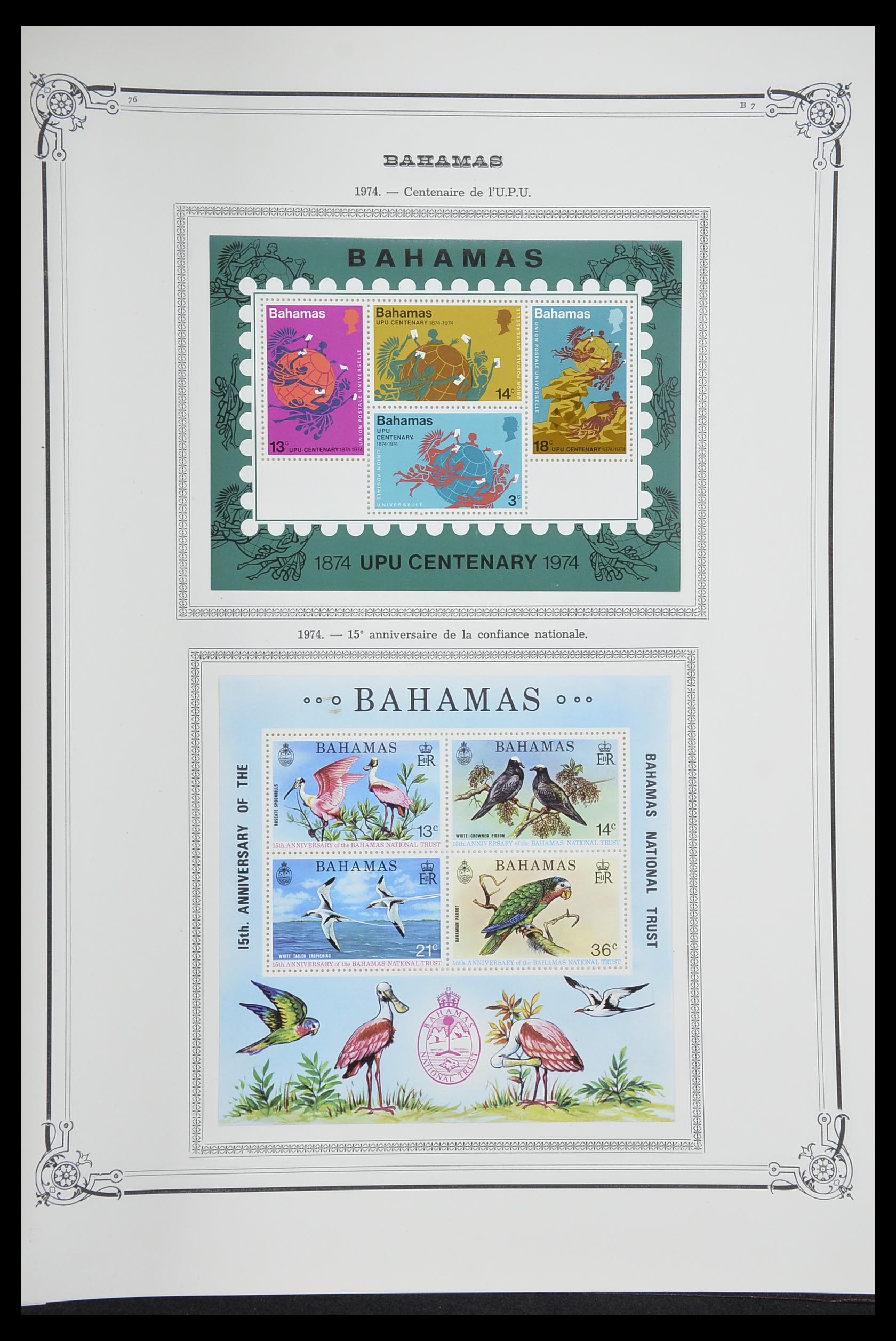 33315 059 - Stamp collection 33315 Bahamas 1859-1986.