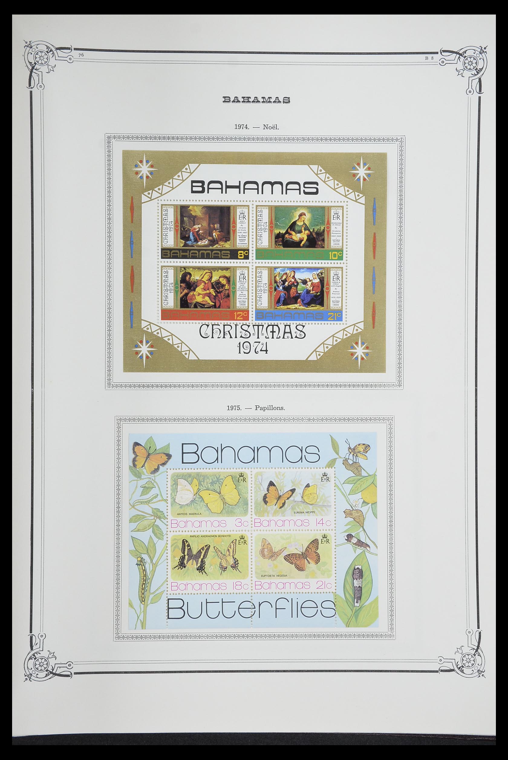 33315 060 - Postzegelverzameling 33315 Bahamas 1859-1986.