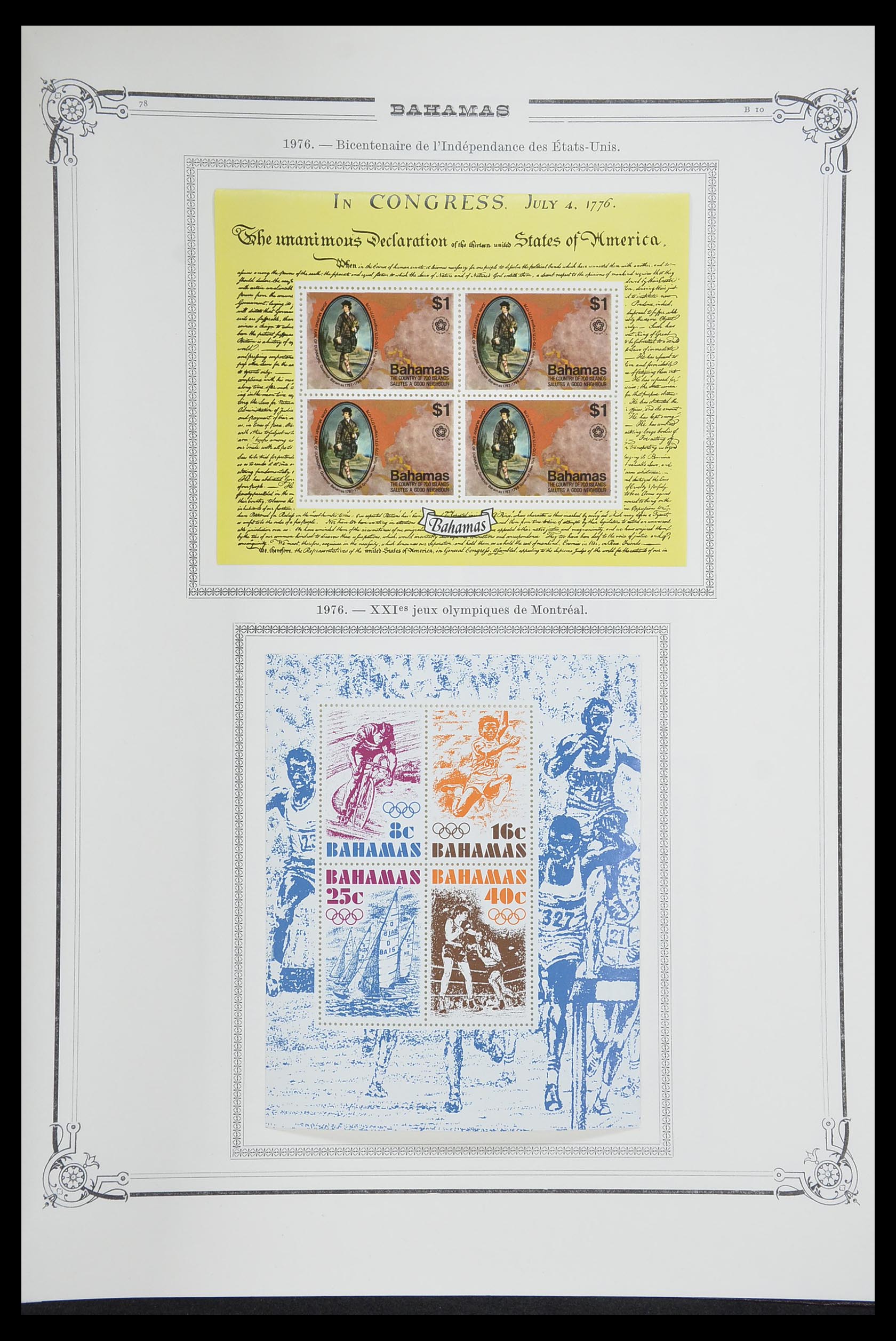 33315 062 - Postzegelverzameling 33315 Bahamas 1859-1986.