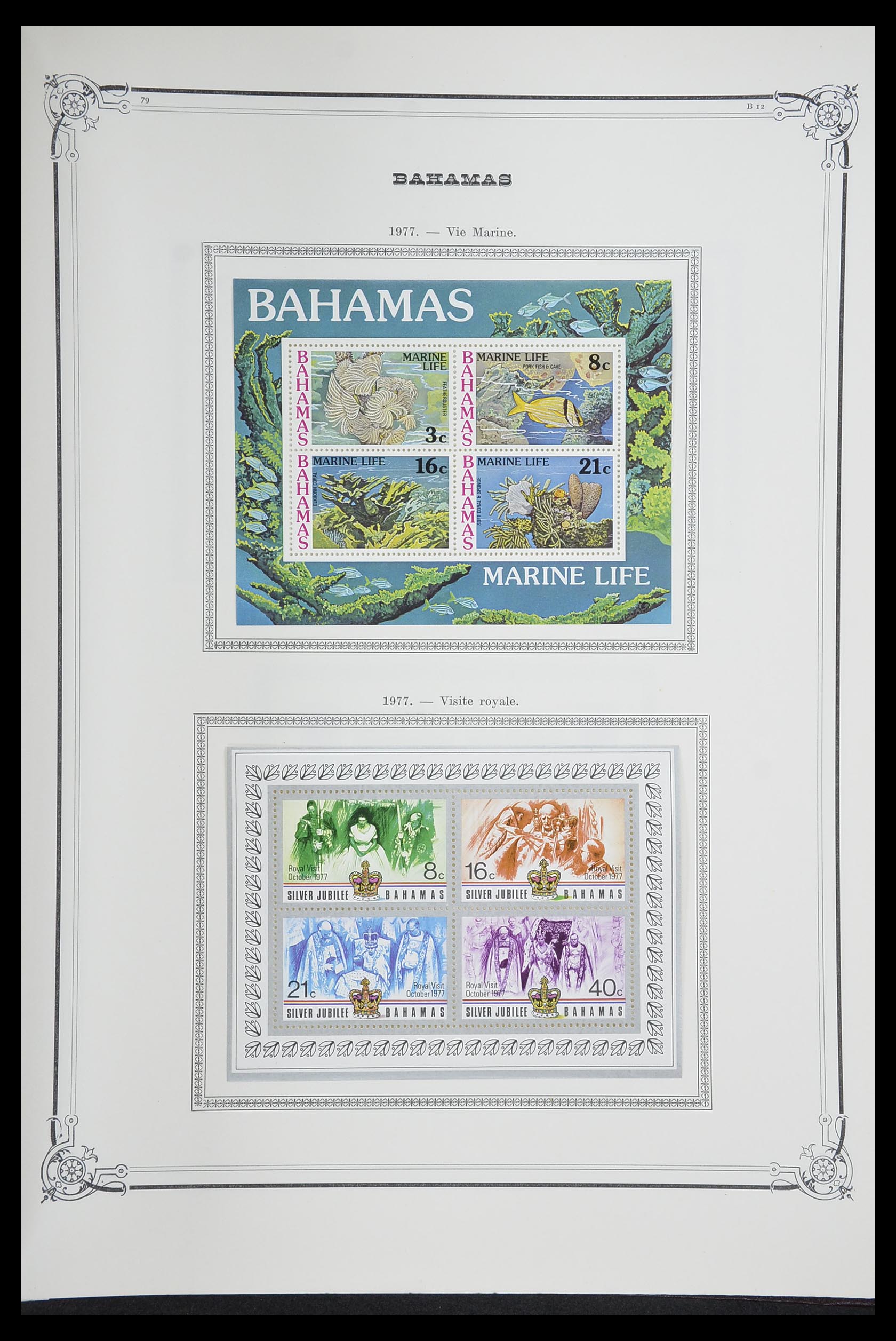 33315 064 - Stamp collection 33315 Bahamas 1859-1986.