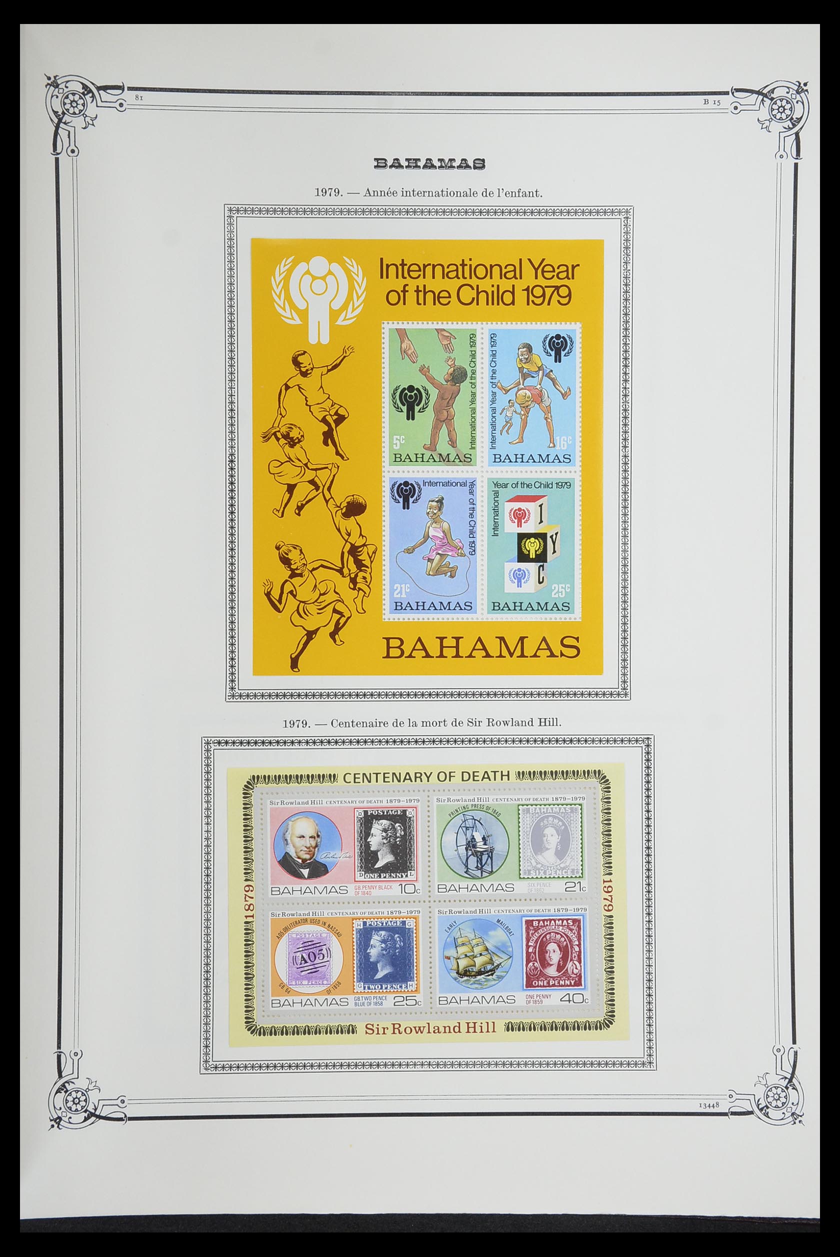 33315 067 - Stamp collection 33315 Bahamas 1859-1986.