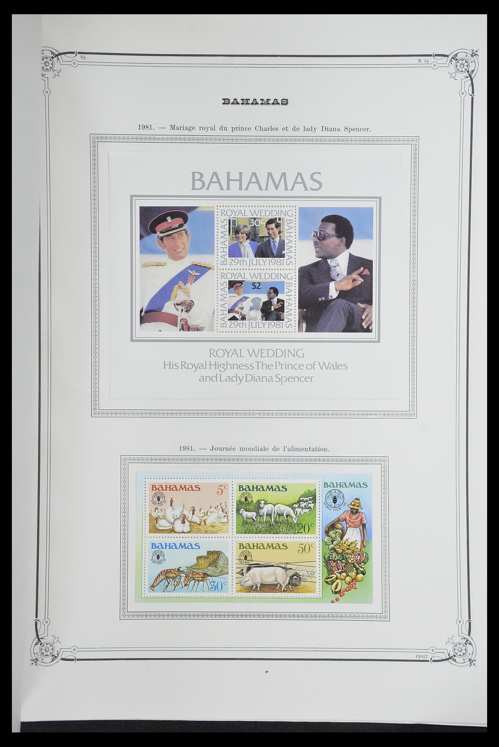 33315 071 - Postzegelverzameling 33315 Bahamas 1859-1986.