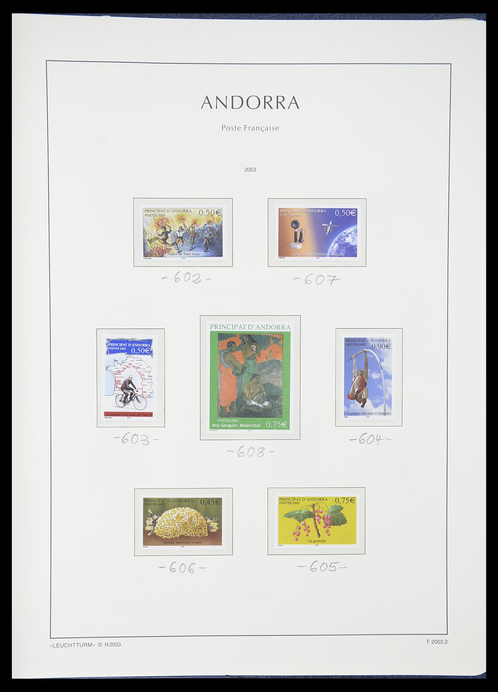 33316 067 - Stamp collection 33316 French Andorra 1931-2016!