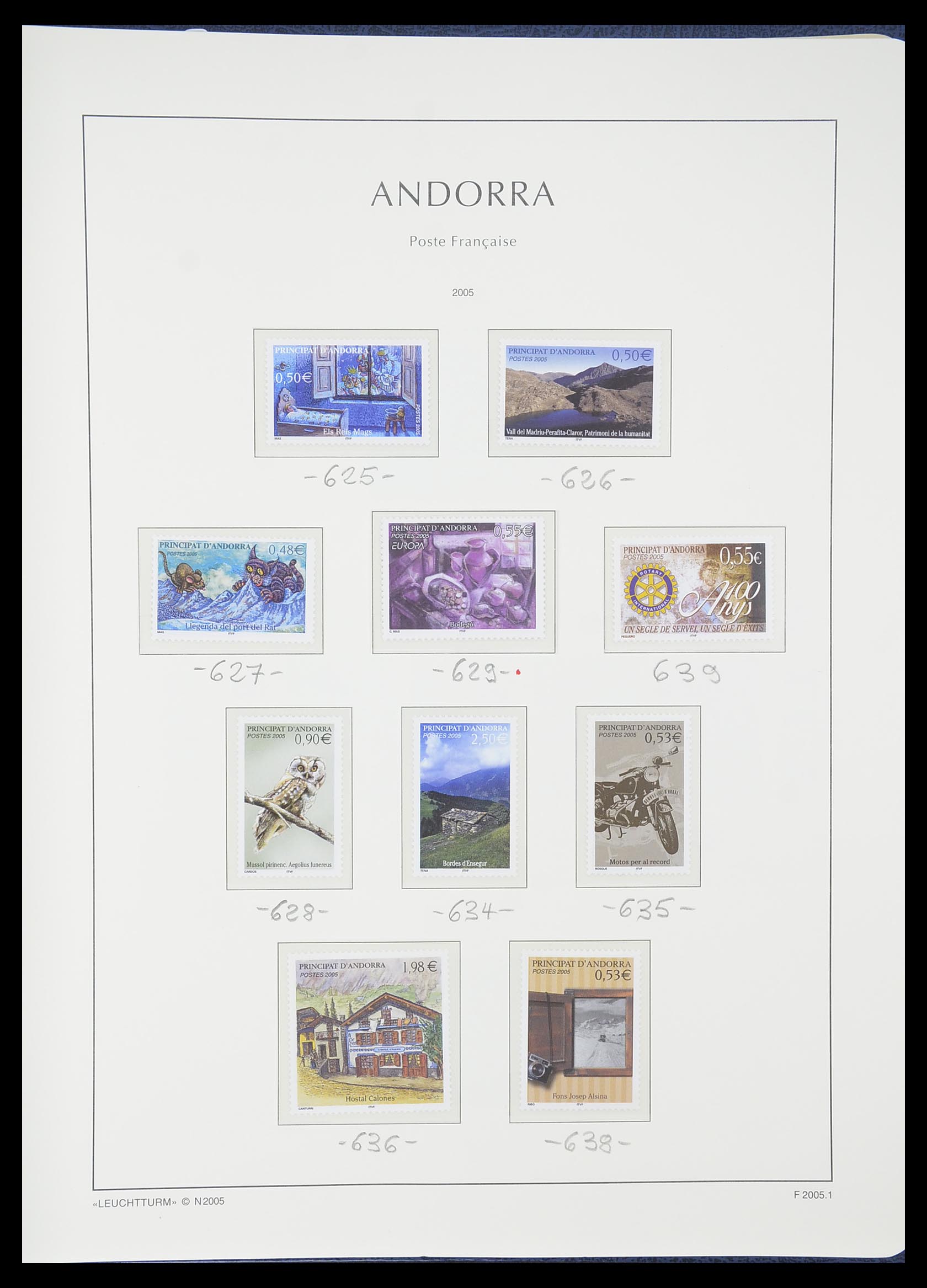 33316 069 - Stamp collection 33316 French Andorra 1931-2016!