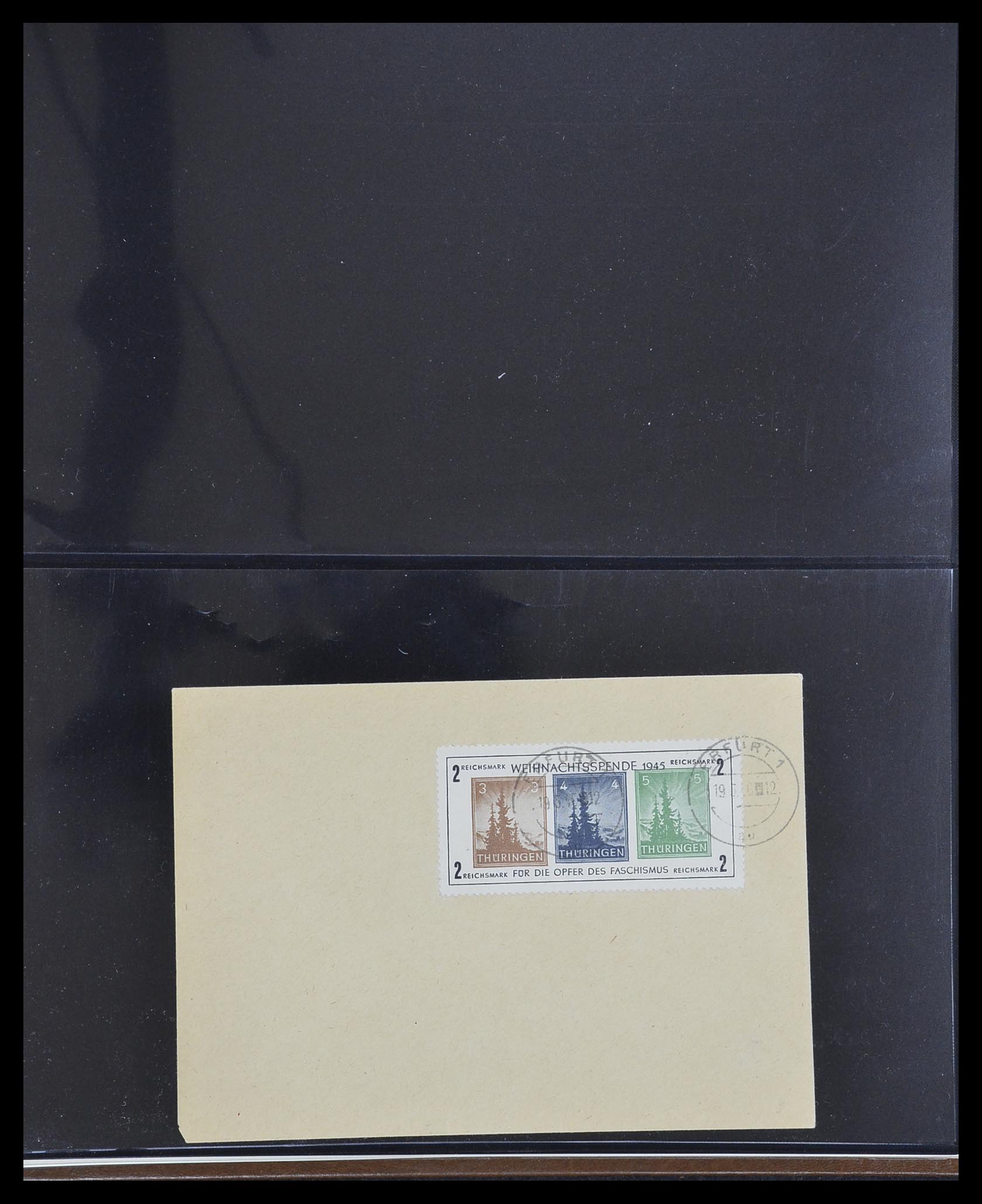 33317 012 - Postzegelverzameling 33317 Sovjet Zone 1945-1949.
