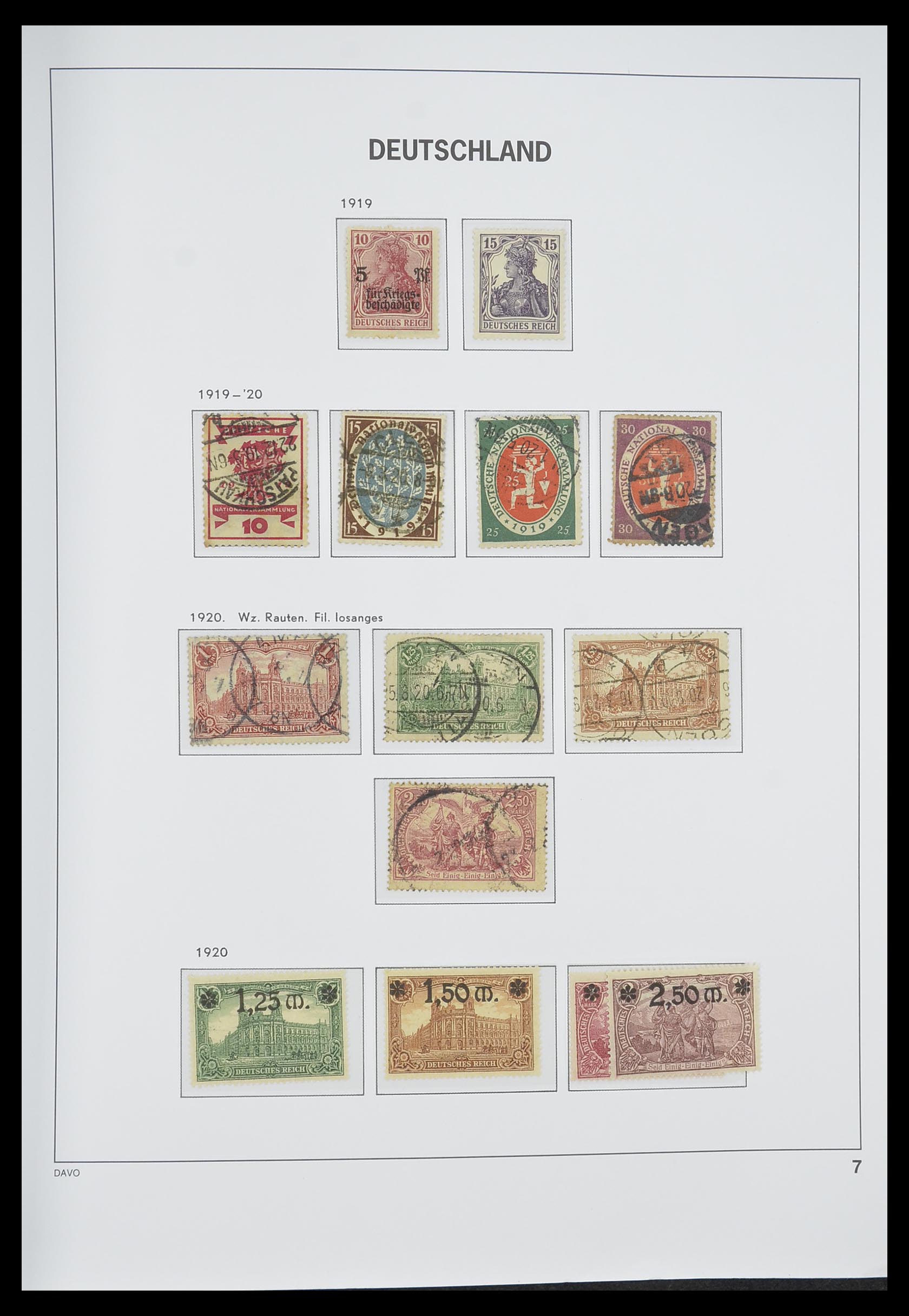 33318 007 - Postzegelverzameling 33318 Duitse Rijk 1872-1945.