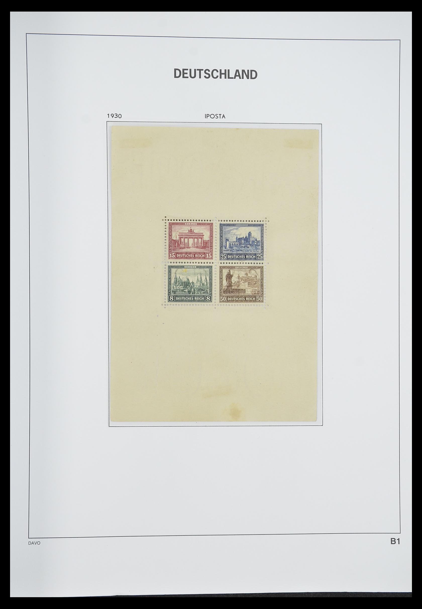 33318 022 - Stamp collection 33318 German Reich 1872-1945.