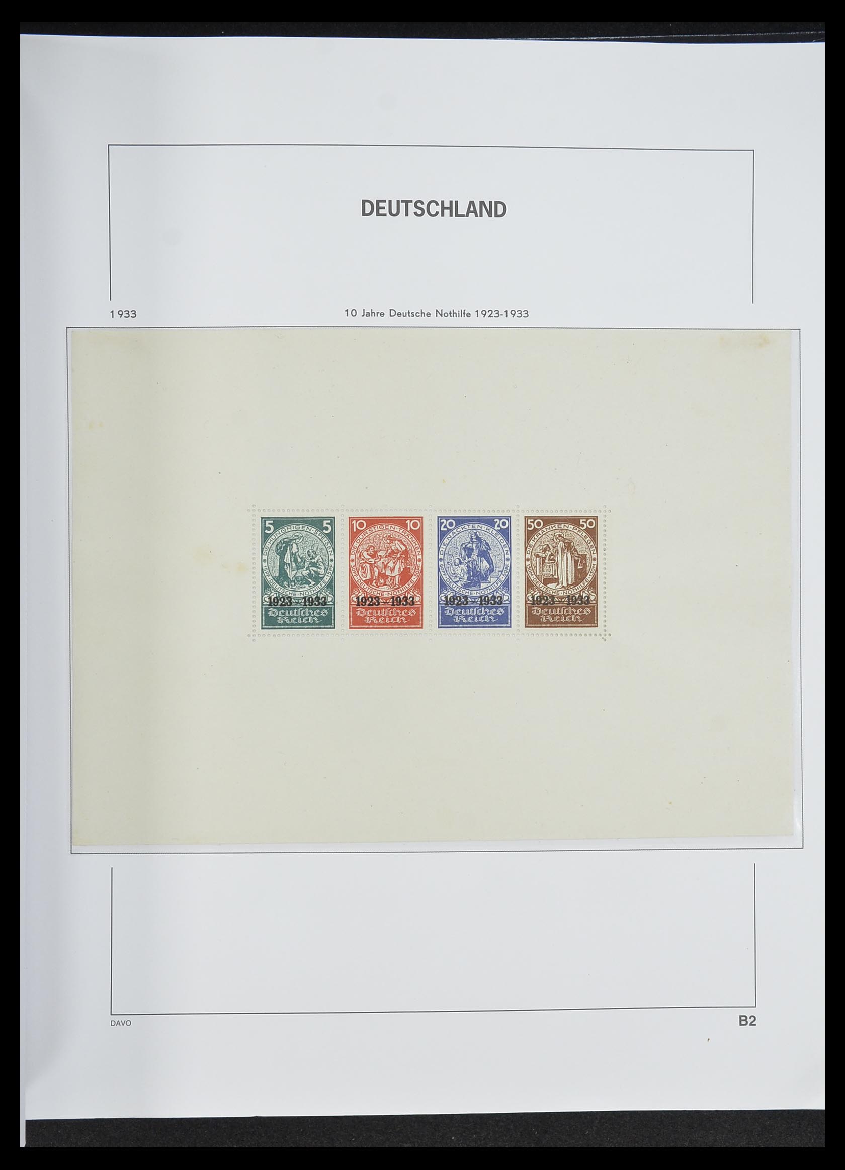 33318 026 - Stamp collection 33318 German Reich 1872-1945.