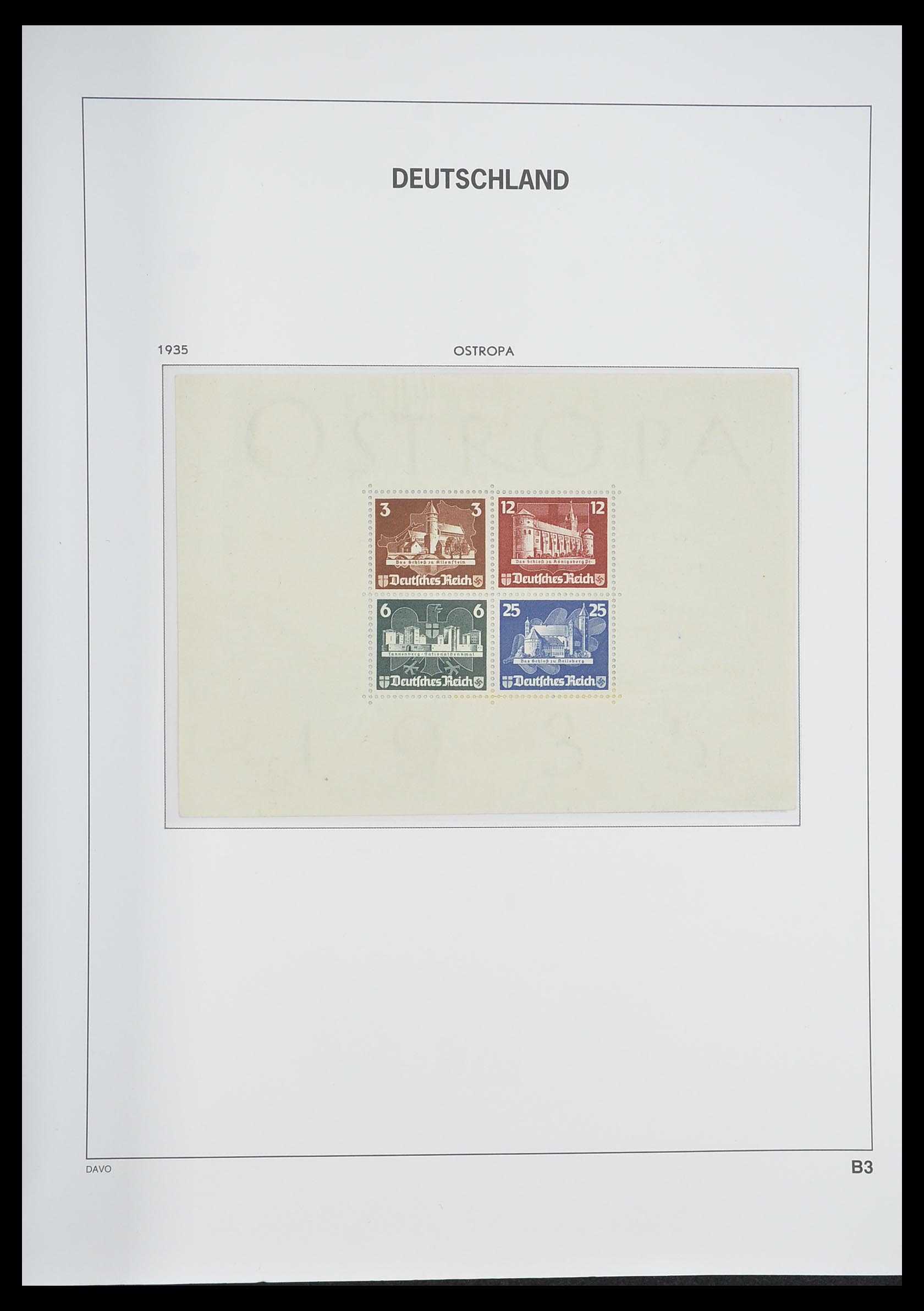 33318 030 - Stamp collection 33318 German Reich 1872-1945.