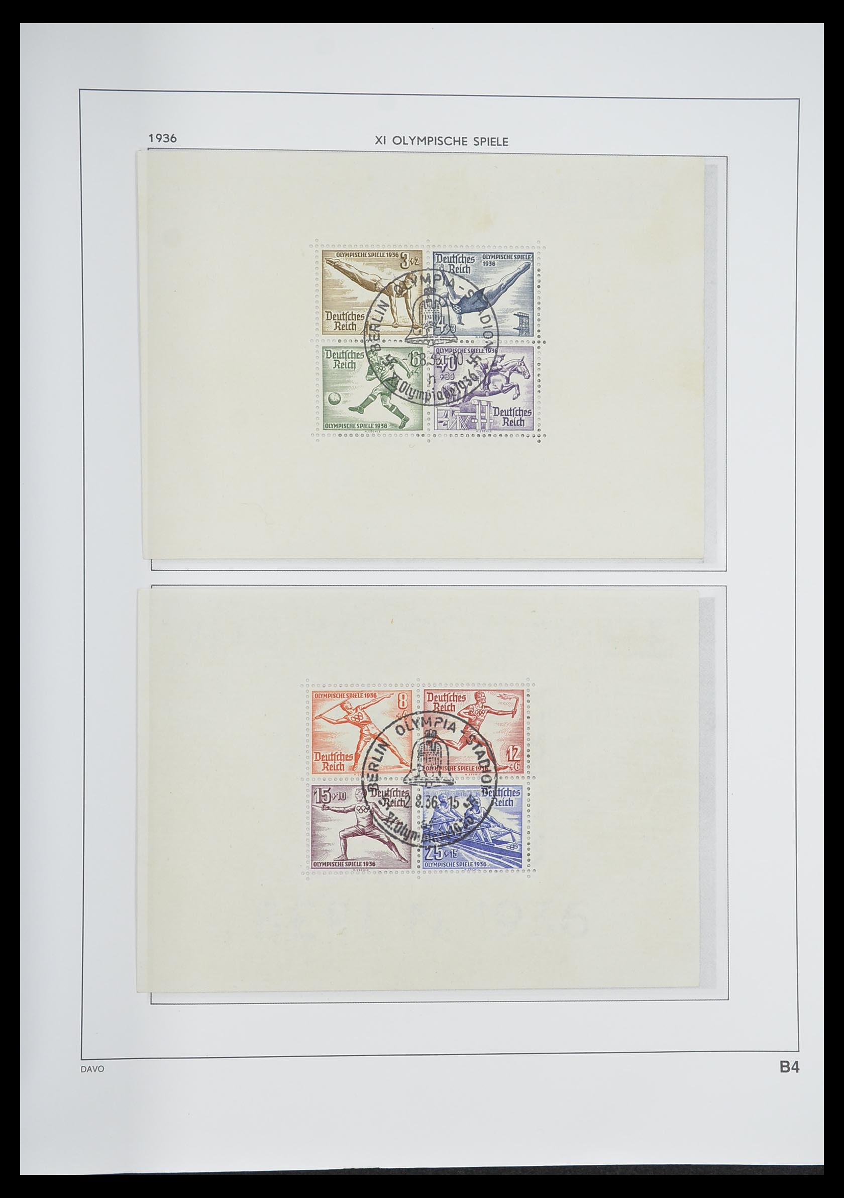 33318 033 - Postzegelverzameling 33318 Duitse Rijk 1872-1945.