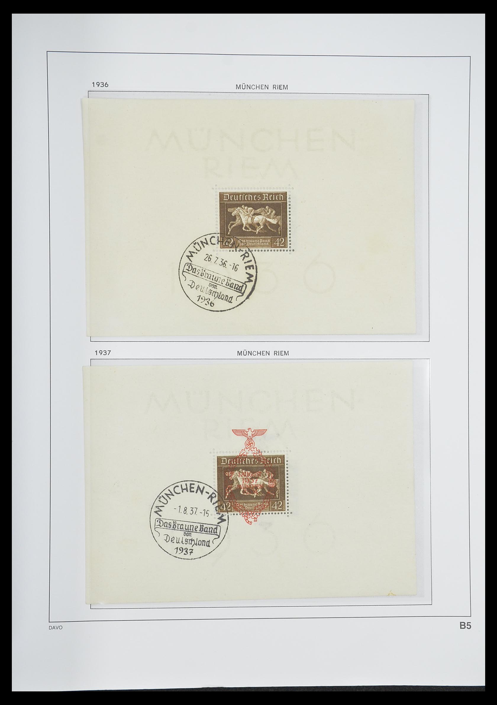 33318 034 - Stamp collection 33318 German Reich 1872-1945.