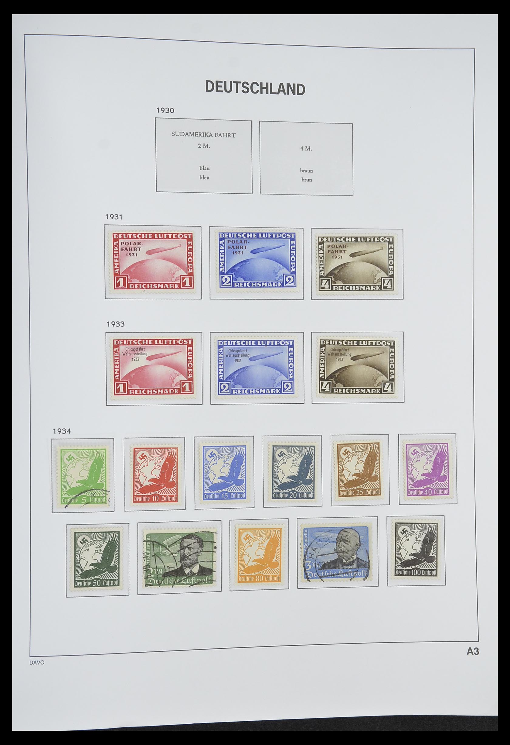33318 059 - Stamp collection 33318 German Reich 1872-1945.