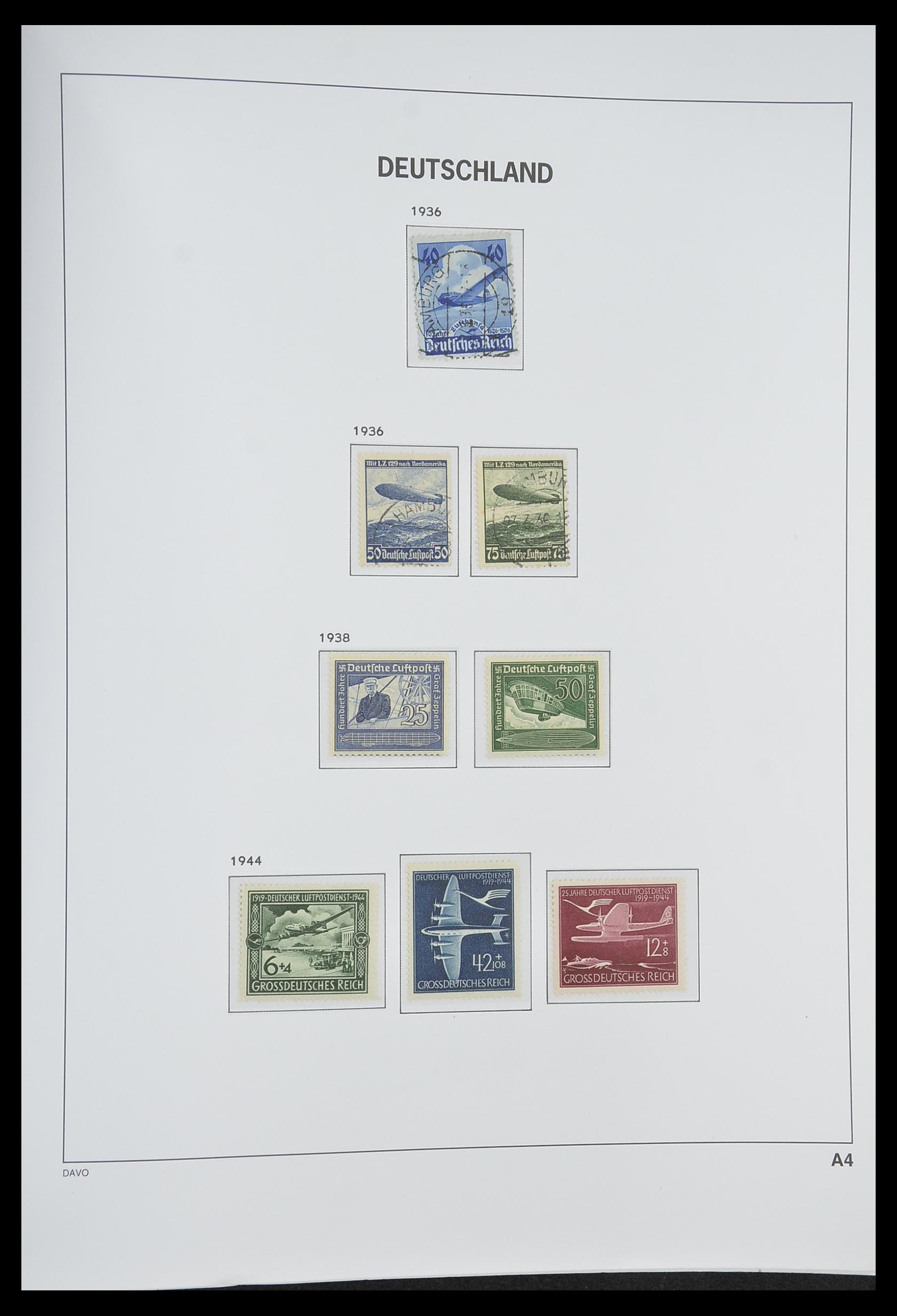 33318 060 - Stamp collection 33318 German Reich 1872-1945.