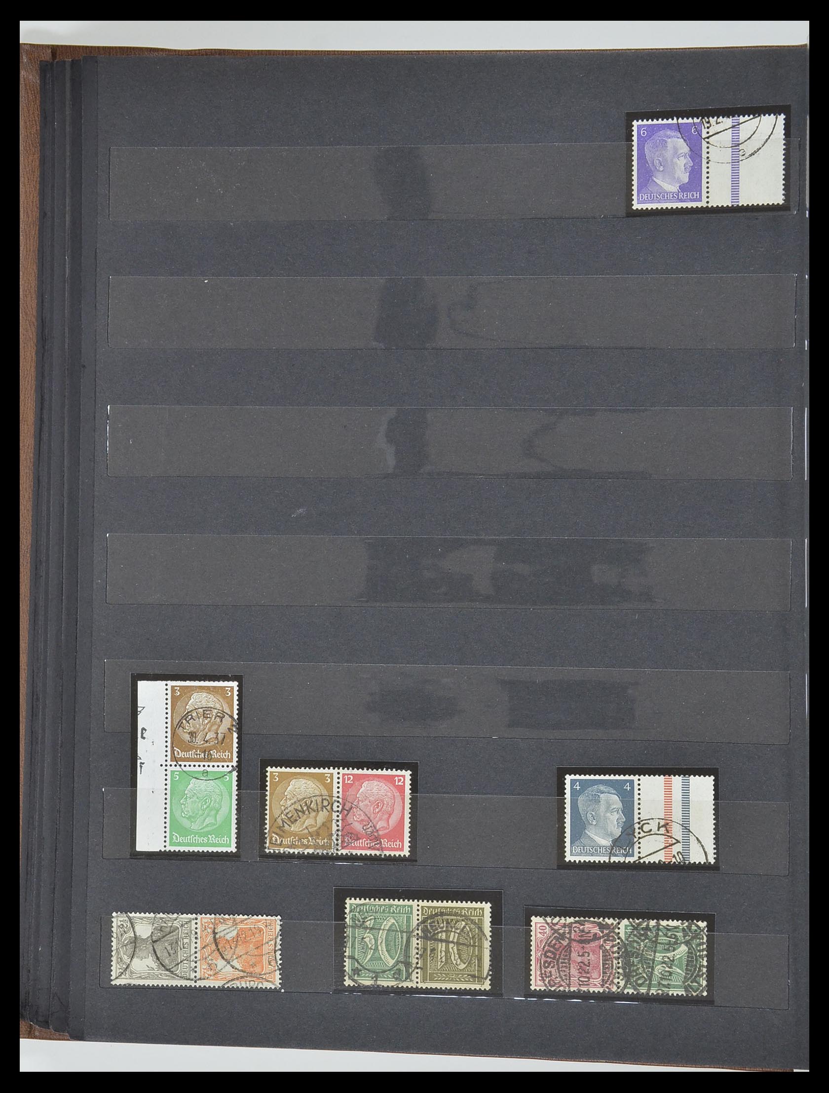 33322 010 - Postzegelverzameling 33322 Duitse Rijk combinaties 1921-1941.