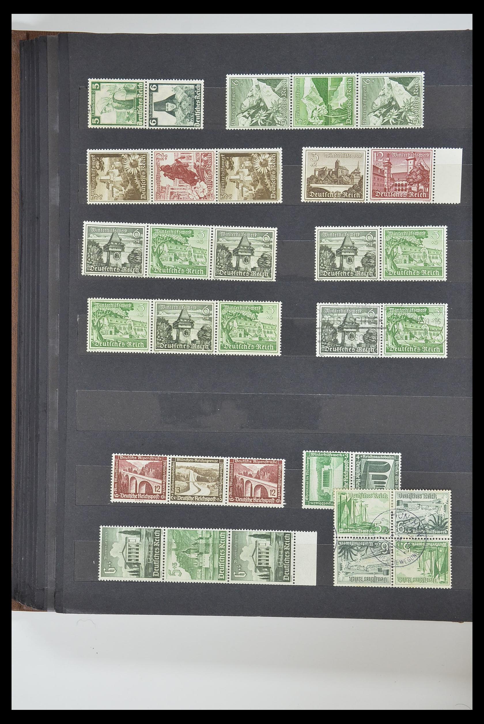 33322 014 - Stamp collection 33322 German Reich combinations 1921-1941.