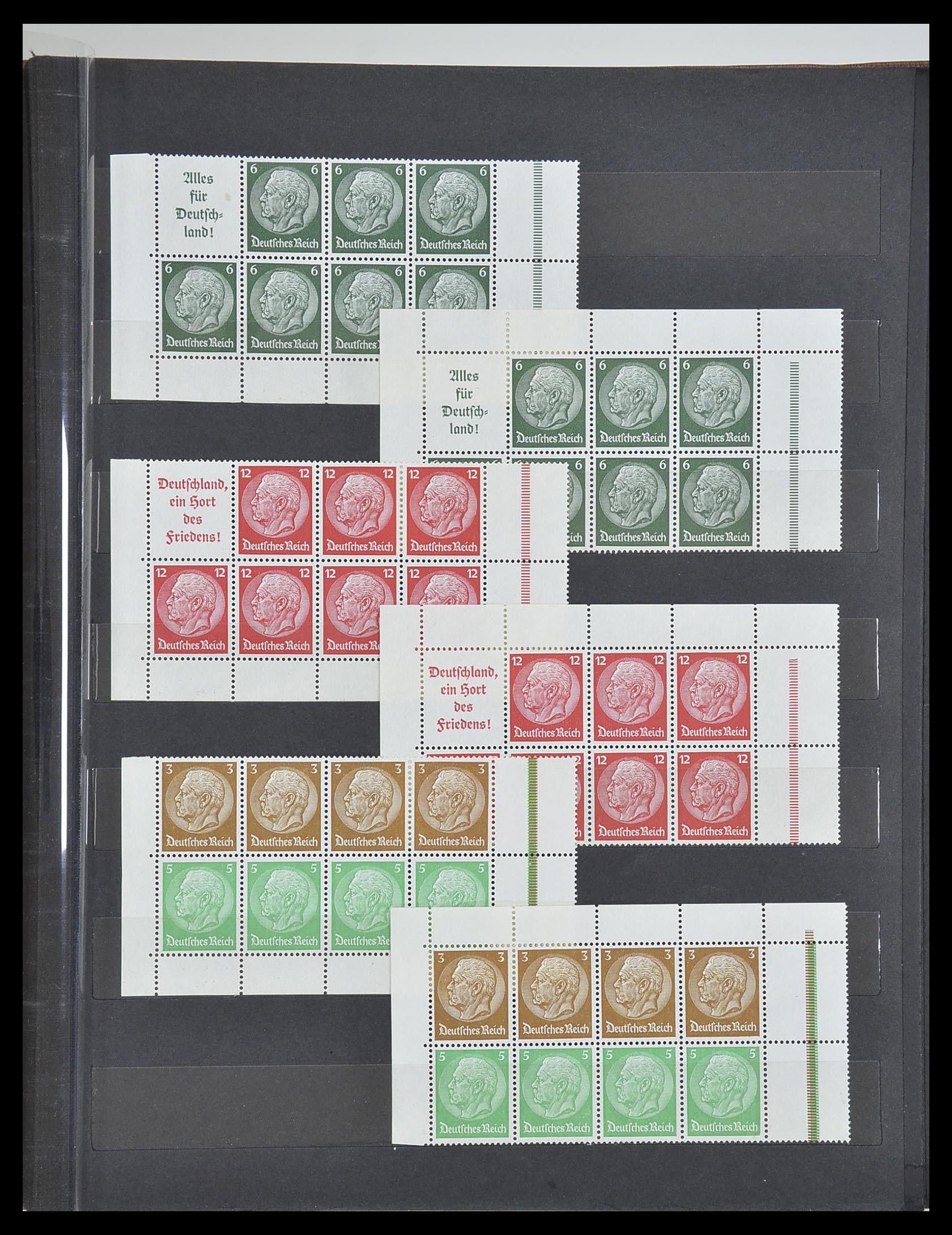 33322 020 - Postzegelverzameling 33322 Duitse Rijk combinaties 1921-1941.