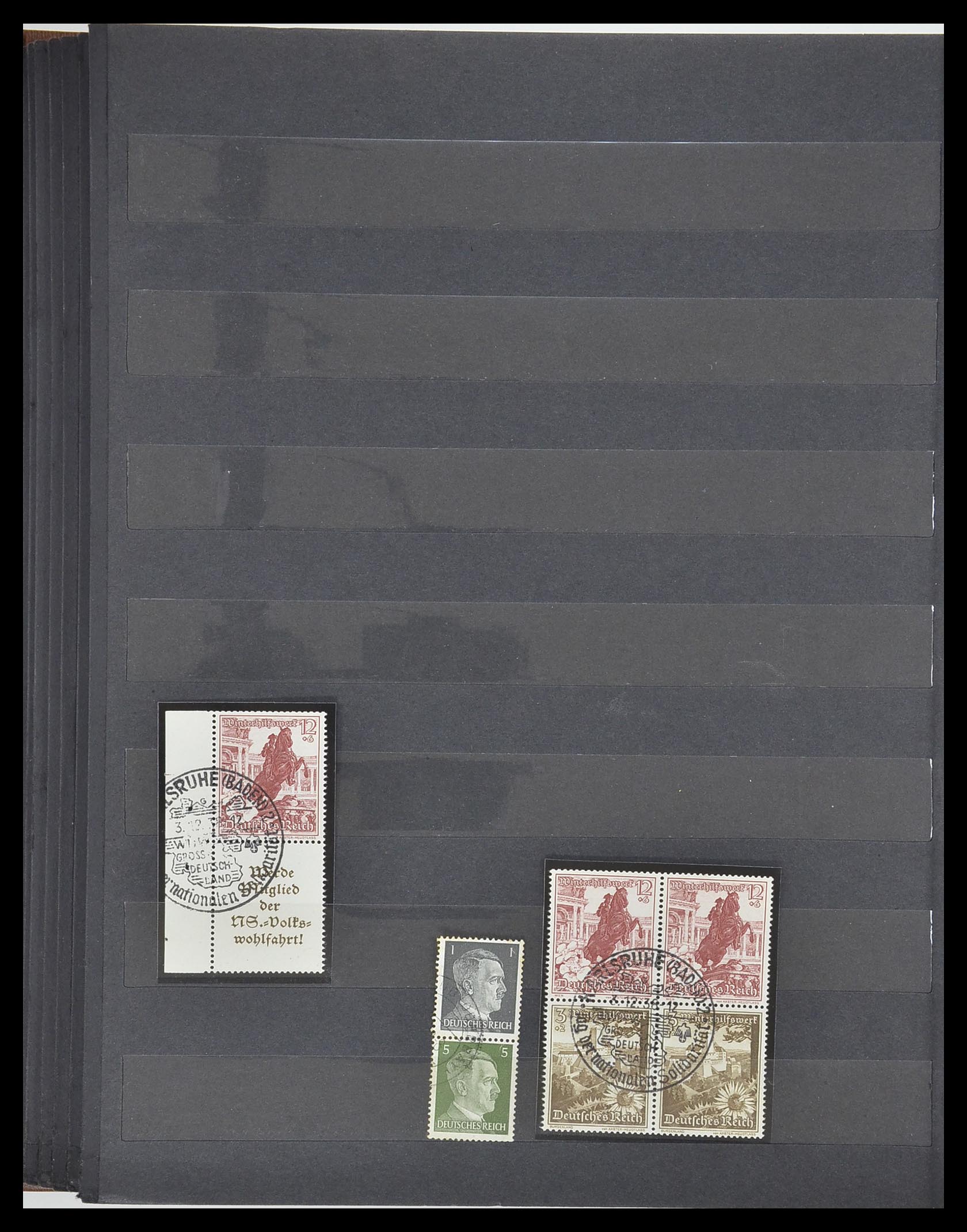 33322 021 - Stamp collection 33322 German Reich combinations 1921-1941.