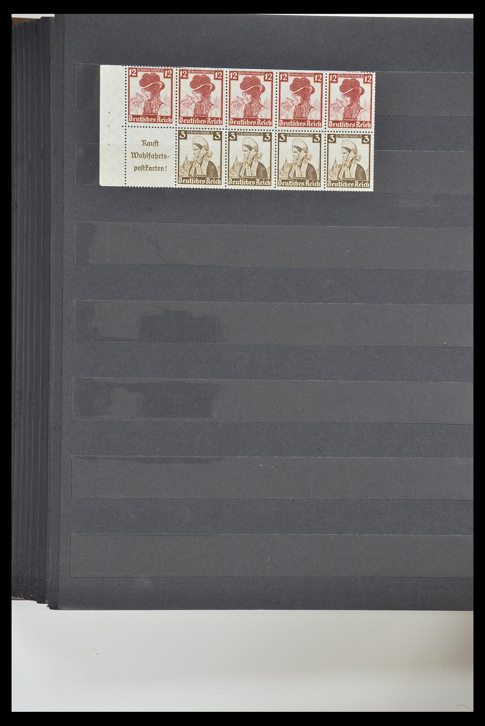 33322 022 - Stamp collection 33322 German Reich combinations 1921-1941.