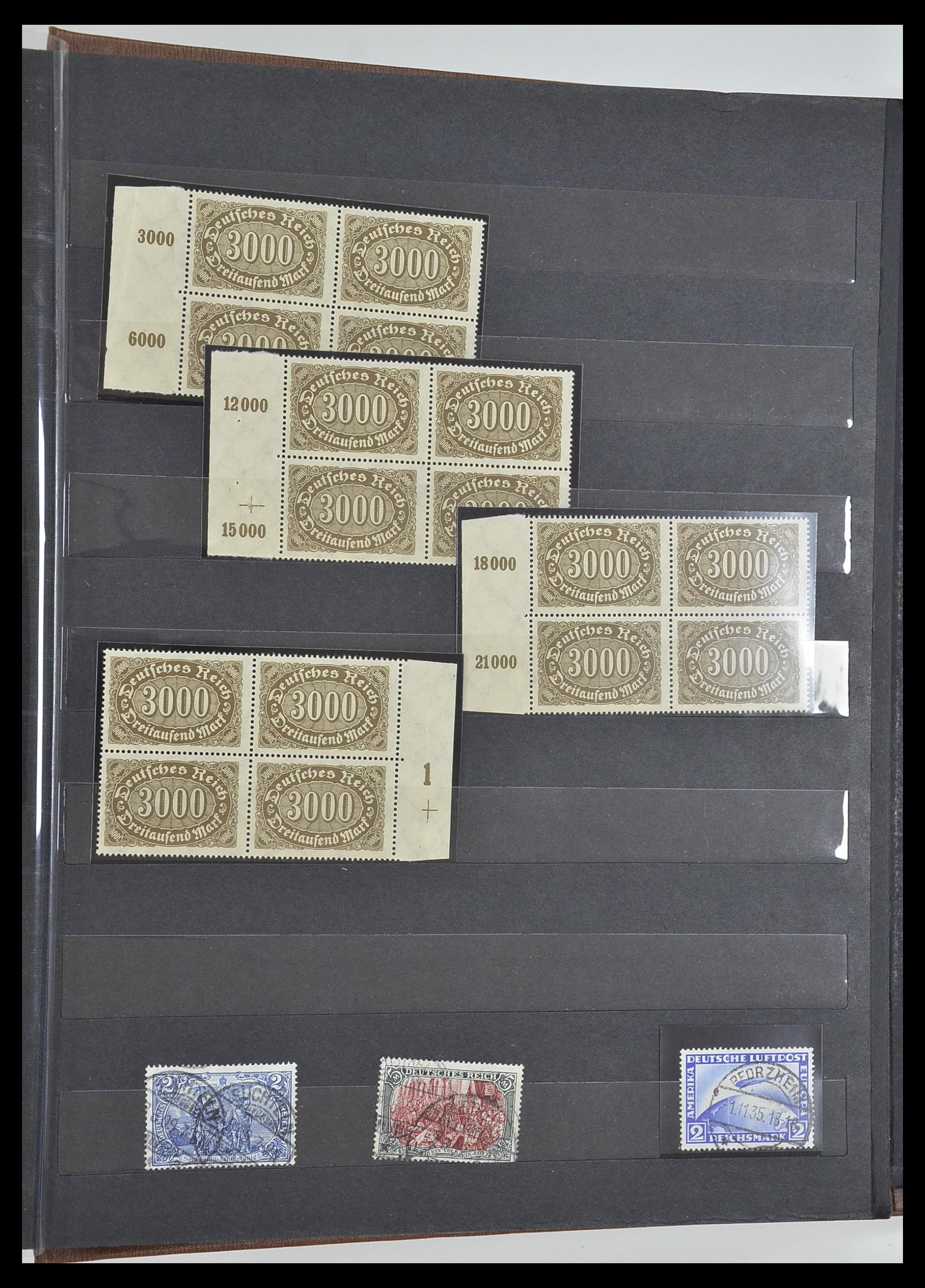 33322 024 - Stamp collection 33322 German Reich combinations 1921-1941.