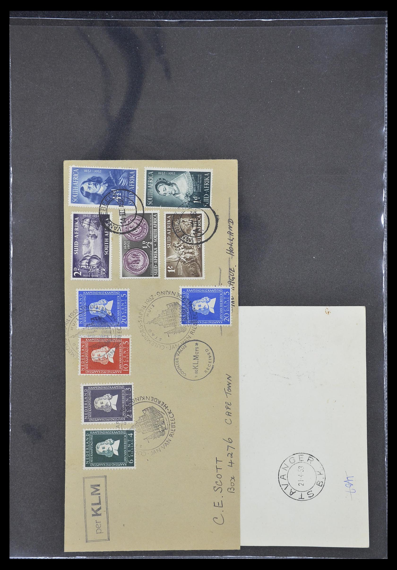 33330 059 - Stamp collection 33330 Netherlands covers 1852-1959.