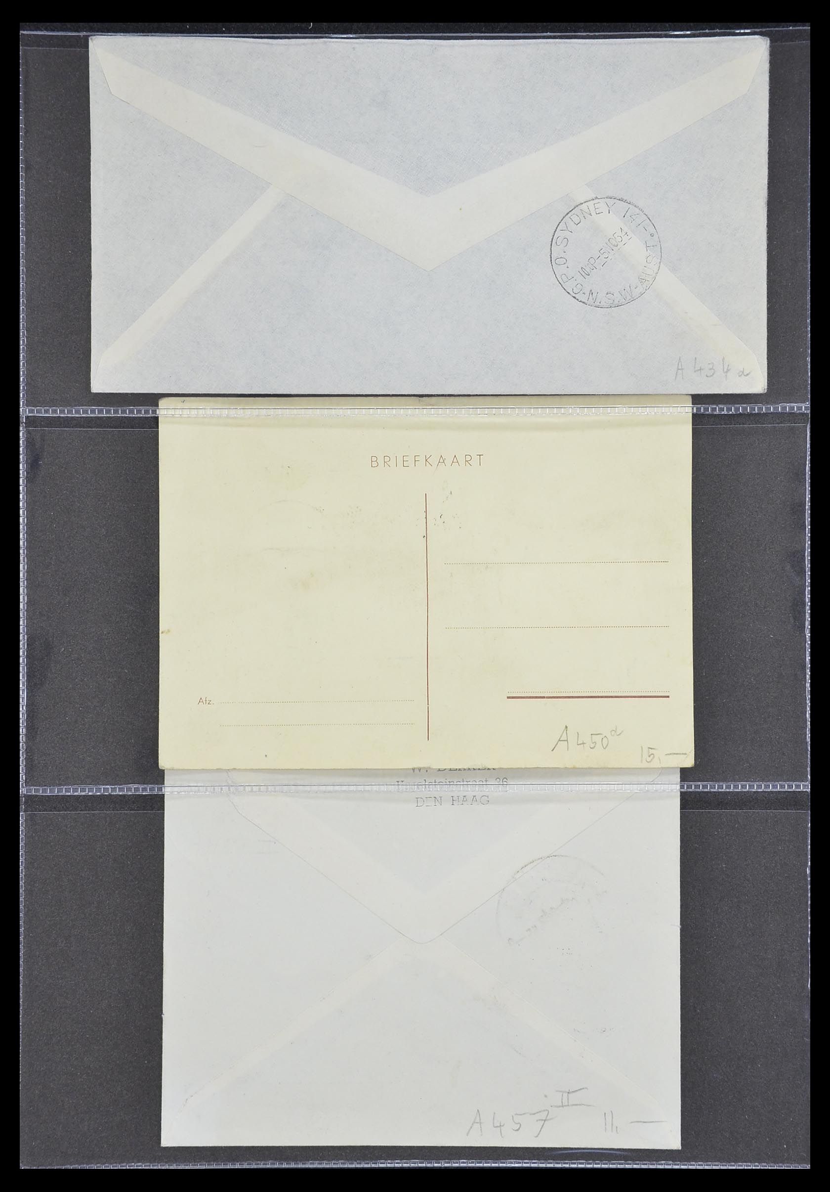 33330 068 - Stamp collection 33330 Netherlands covers 1852-1959.