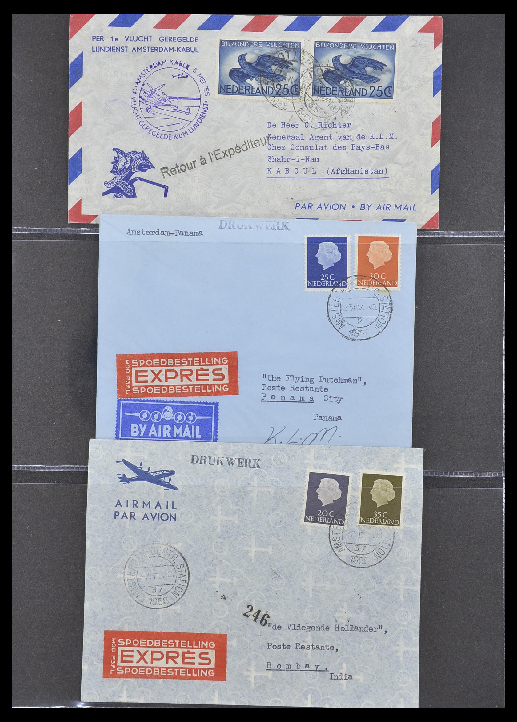 33330 069 - Stamp collection 33330 Netherlands covers 1852-1959.