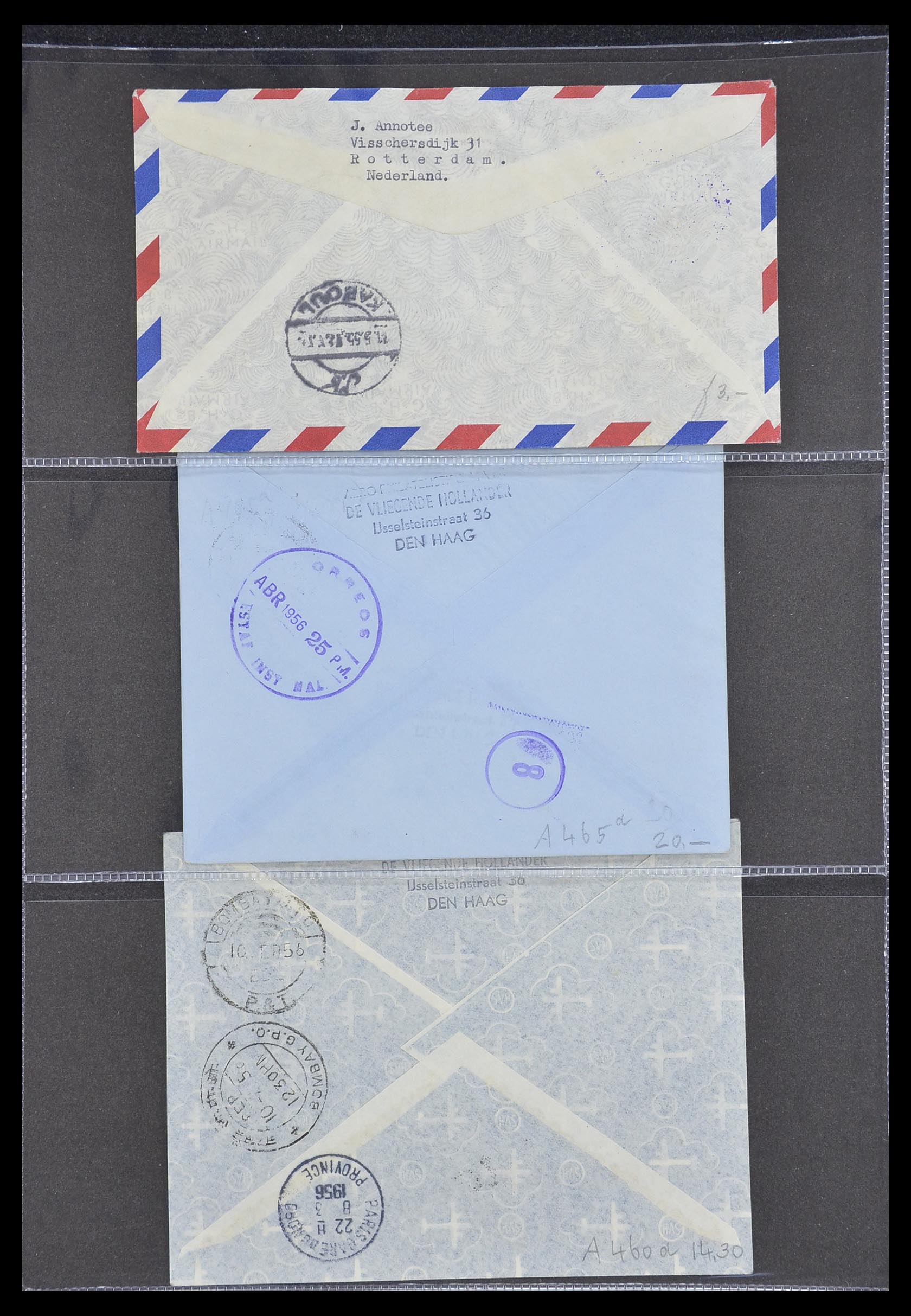 33330 070 - Stamp collection 33330 Netherlands covers 1852-1959.