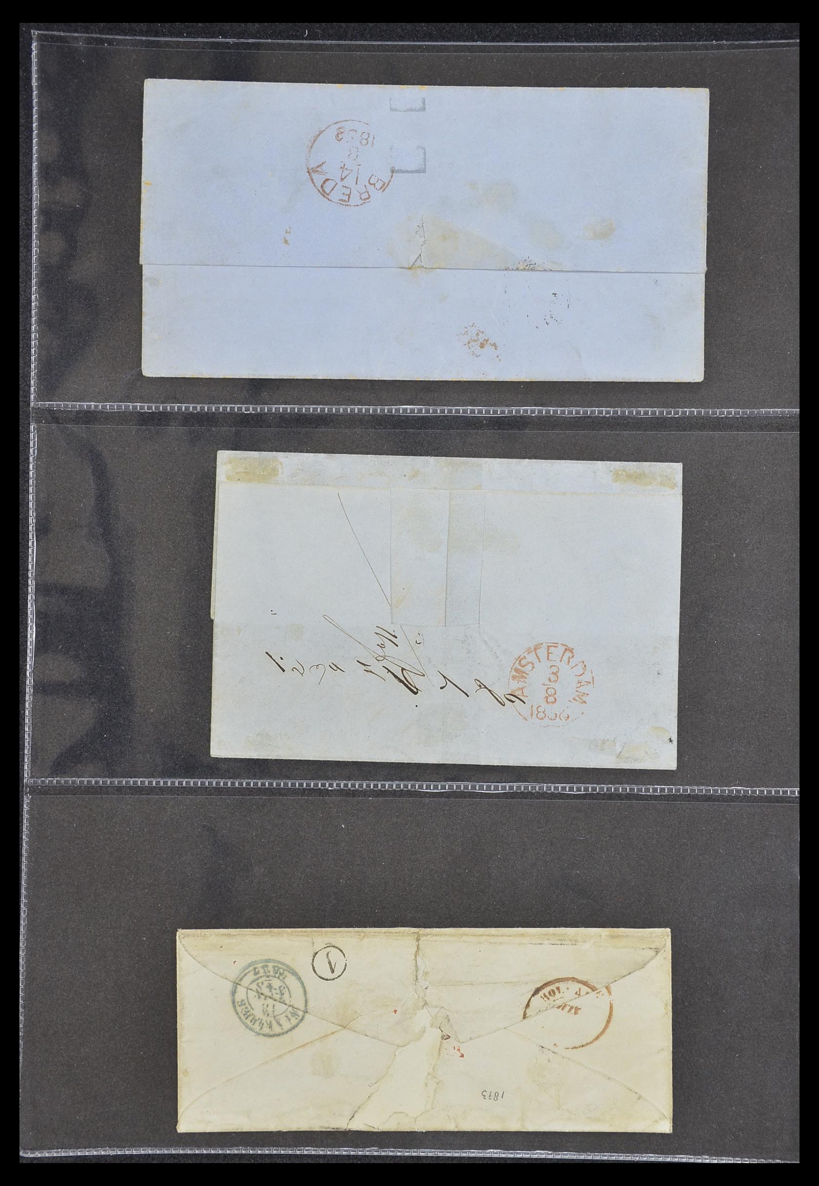 33330 086 - Stamp collection 33330 Netherlands covers 1852-1959.