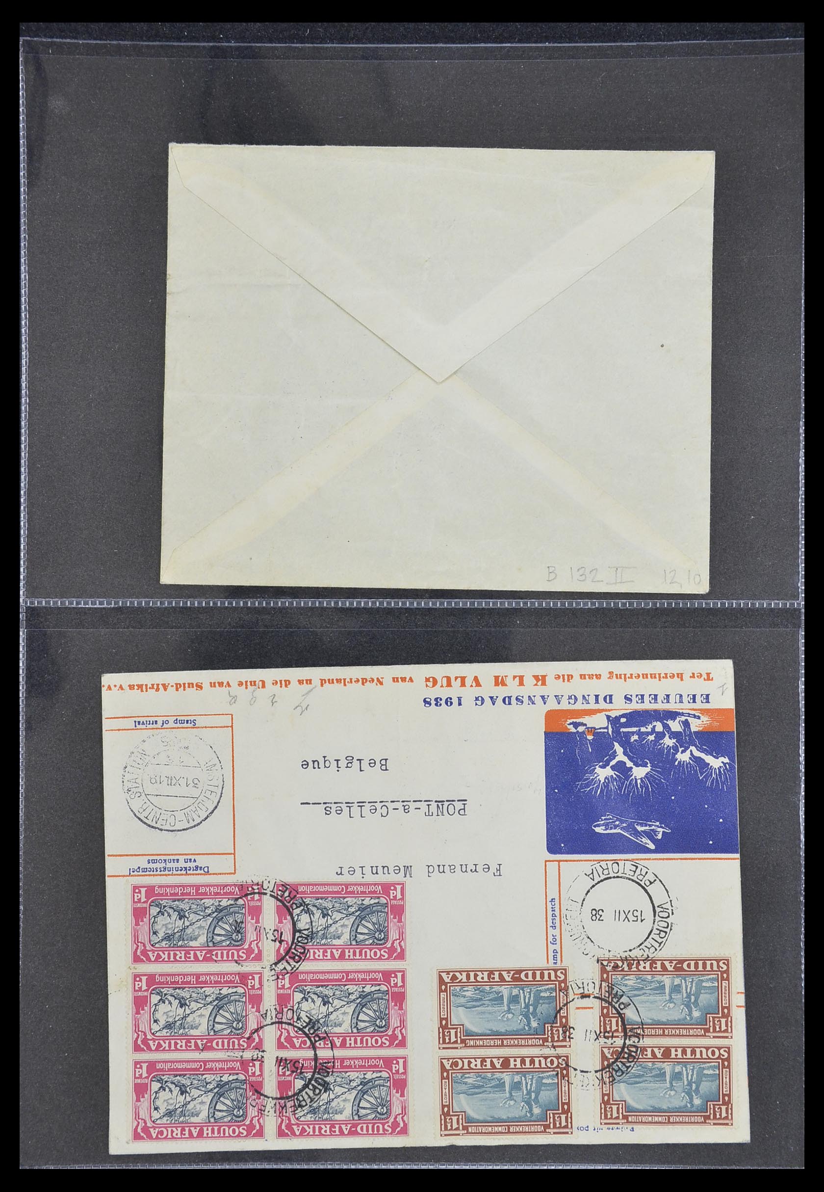 33330 132 - Stamp collection 33330 Netherlands covers 1852-1959.