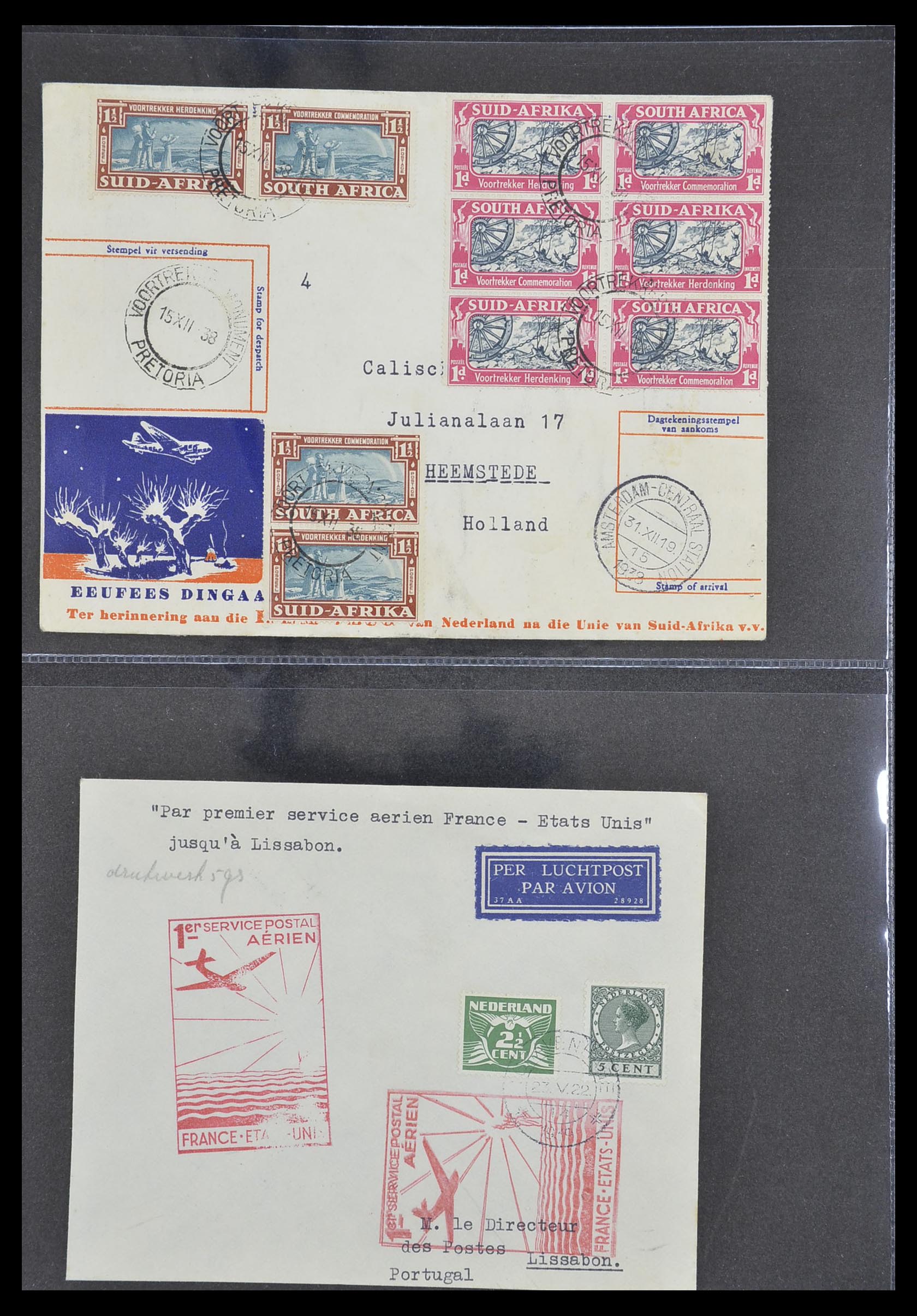 33330 133 - Stamp collection 33330 Netherlands covers 1852-1959.