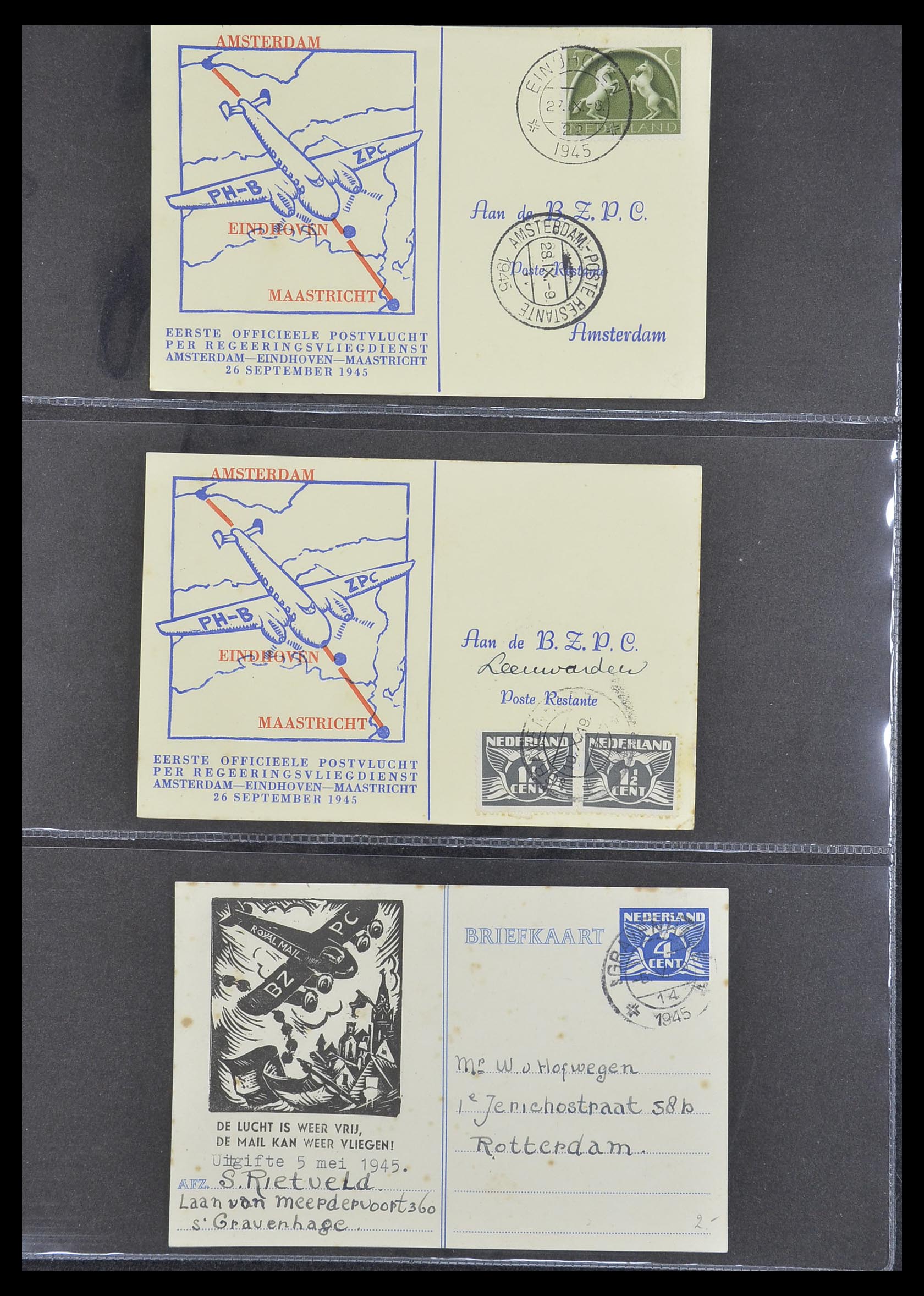 33330 145 - Stamp collection 33330 Netherlands covers 1852-1959.