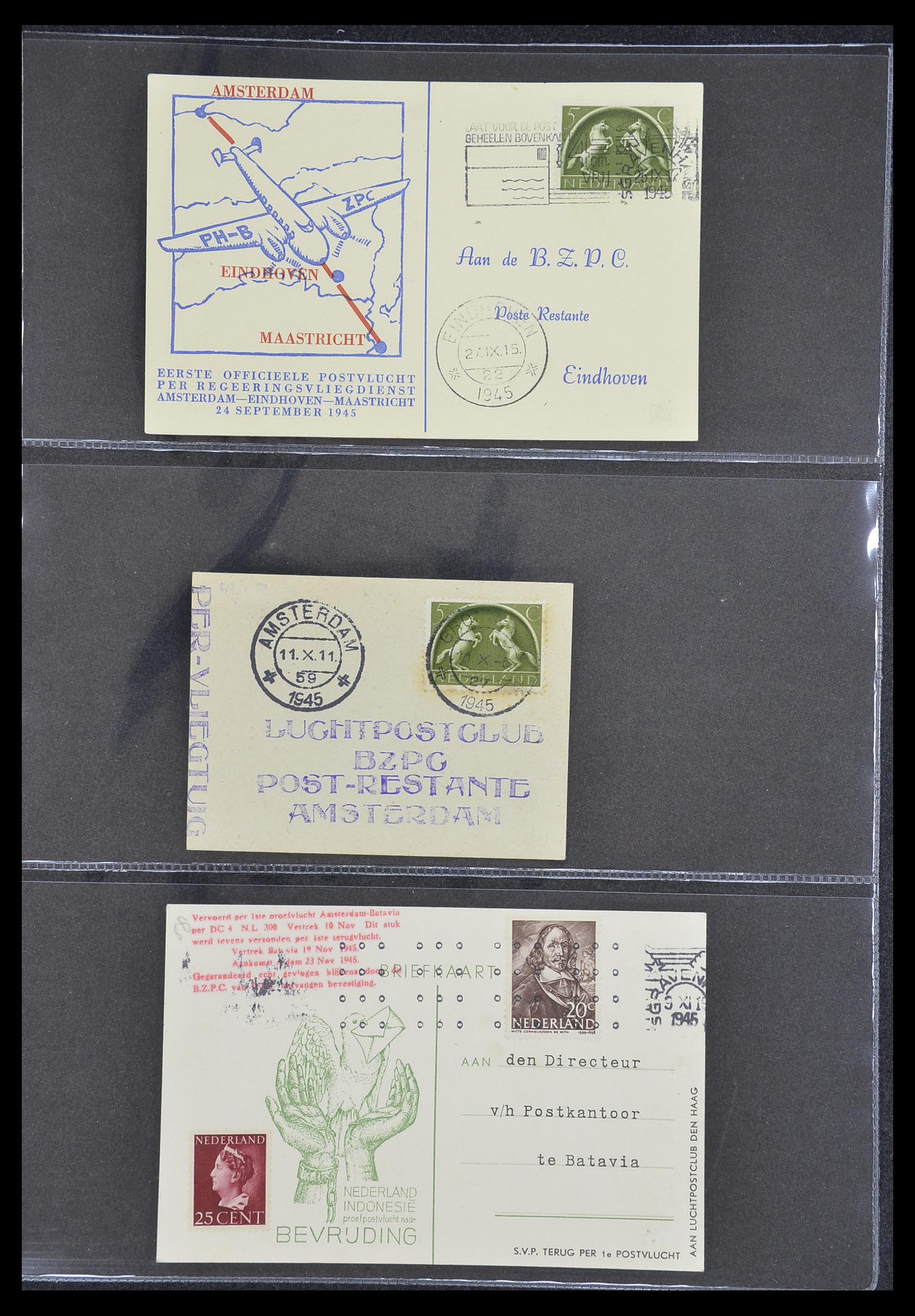 33330 147 - Stamp collection 33330 Netherlands covers 1852-1959.