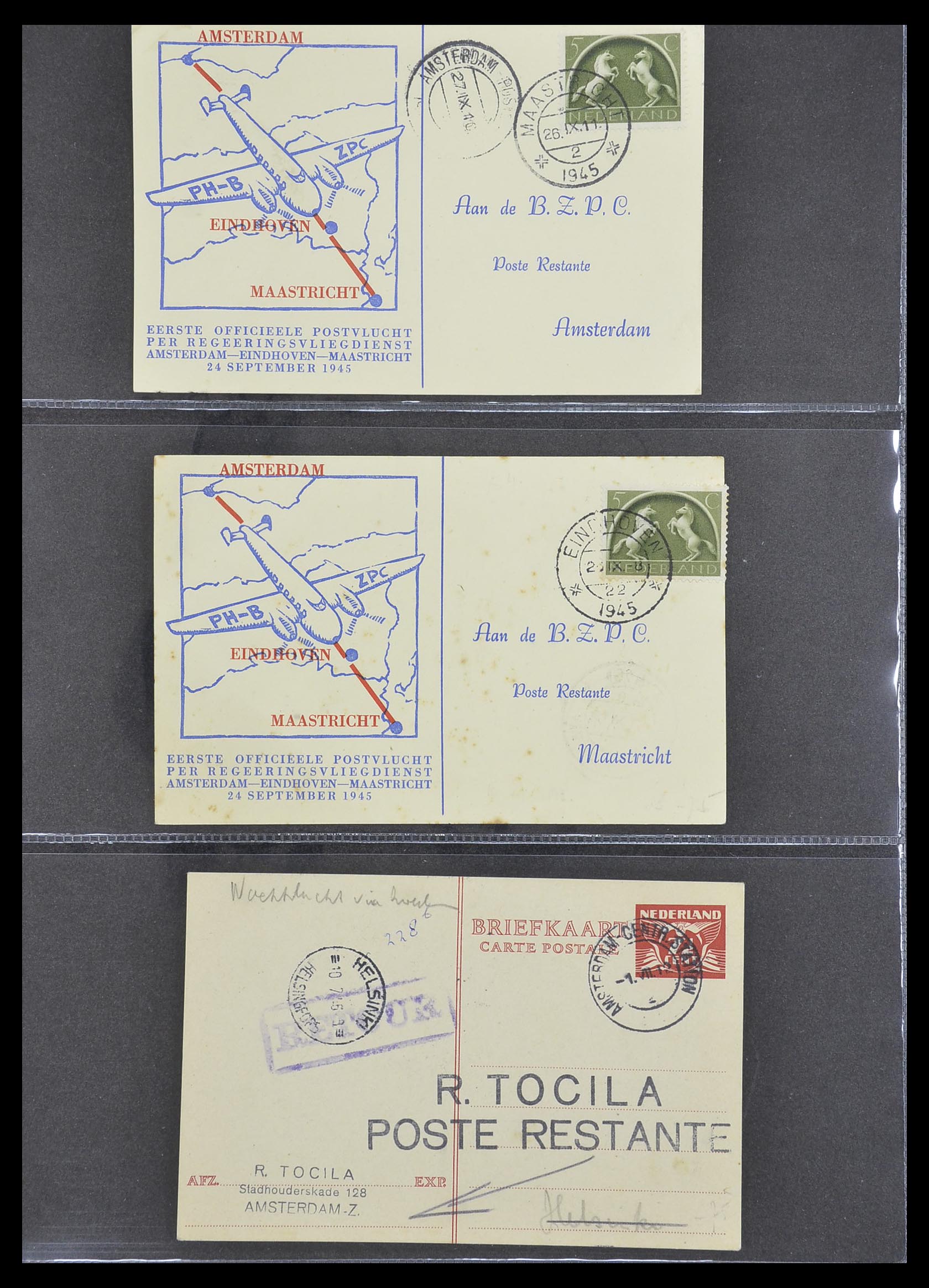 33330 149 - Stamp collection 33330 Netherlands covers 1852-1959.