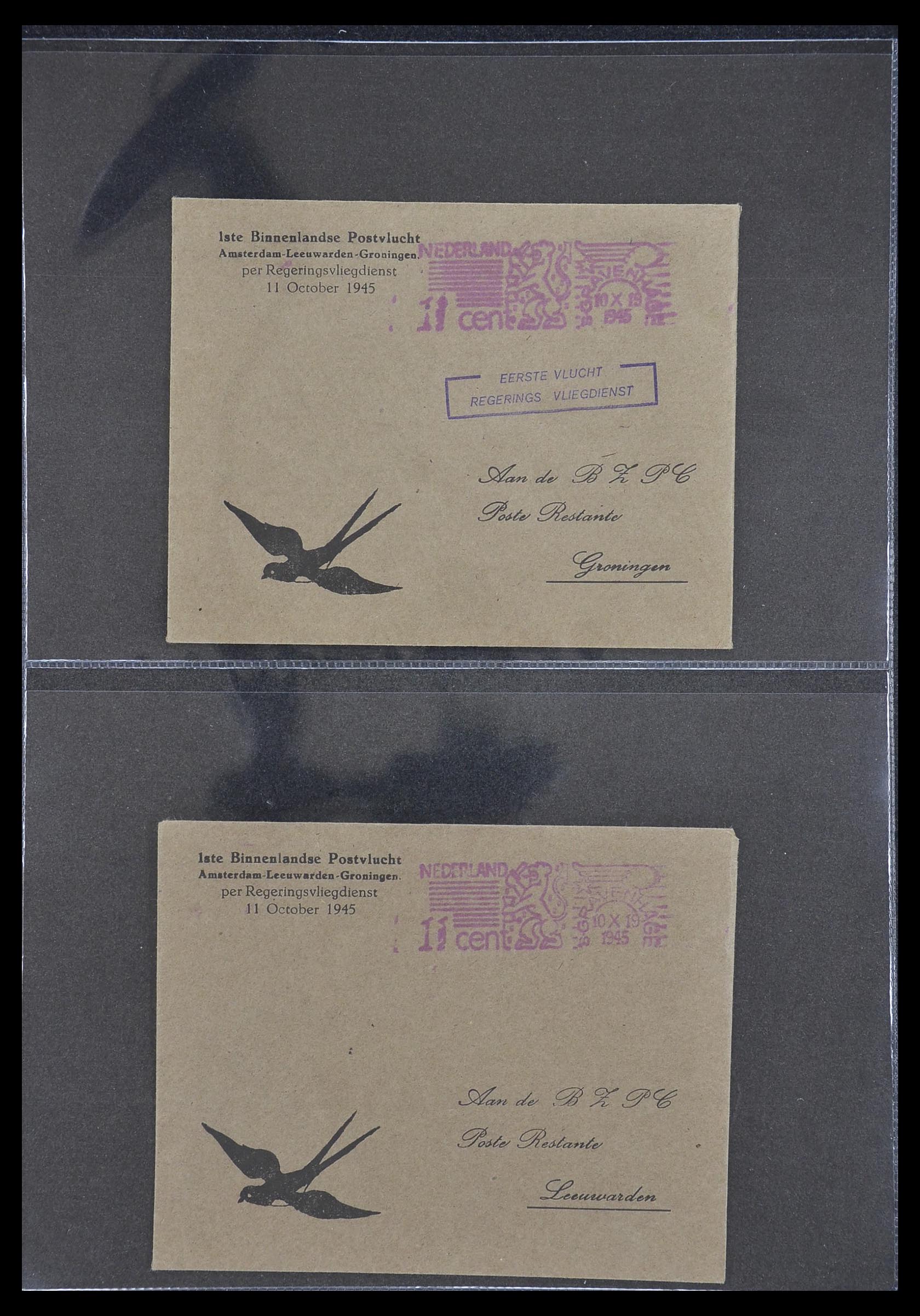 33330 157 - Stamp collection 33330 Netherlands covers 1852-1959.